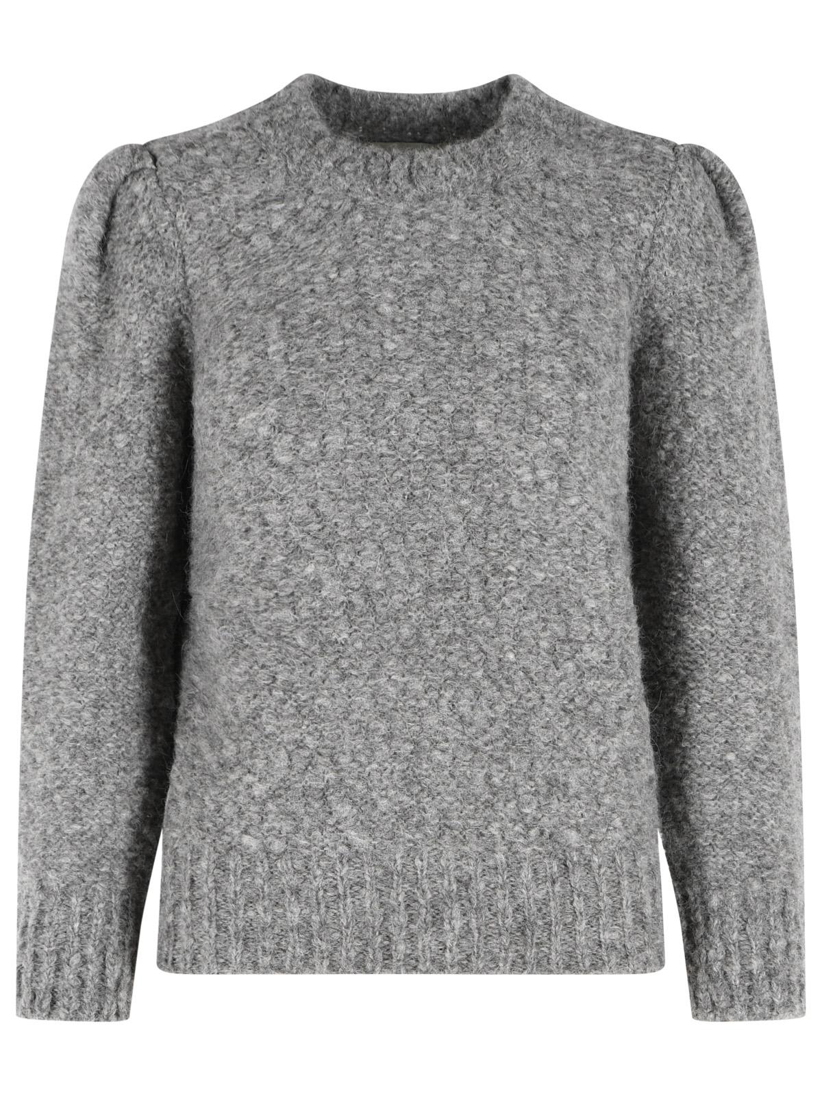 Isabel Marant 'Emma' Grey Virgin Wool Blend Sweater Women ISABEL MARANT
