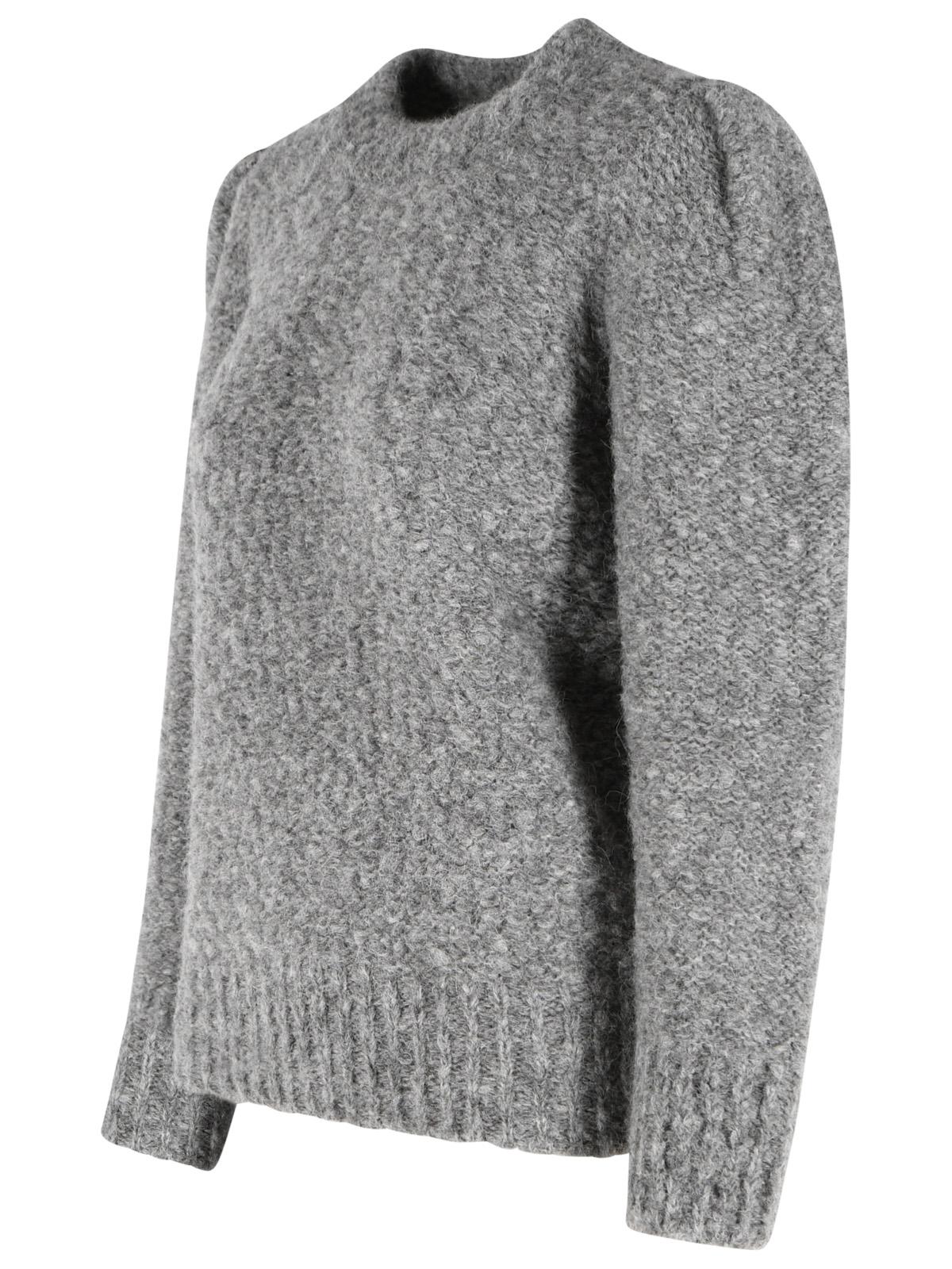 Isabel Marant 'Emma' Grey Virgin Wool Blend Sweater Women ISABEL MARANT