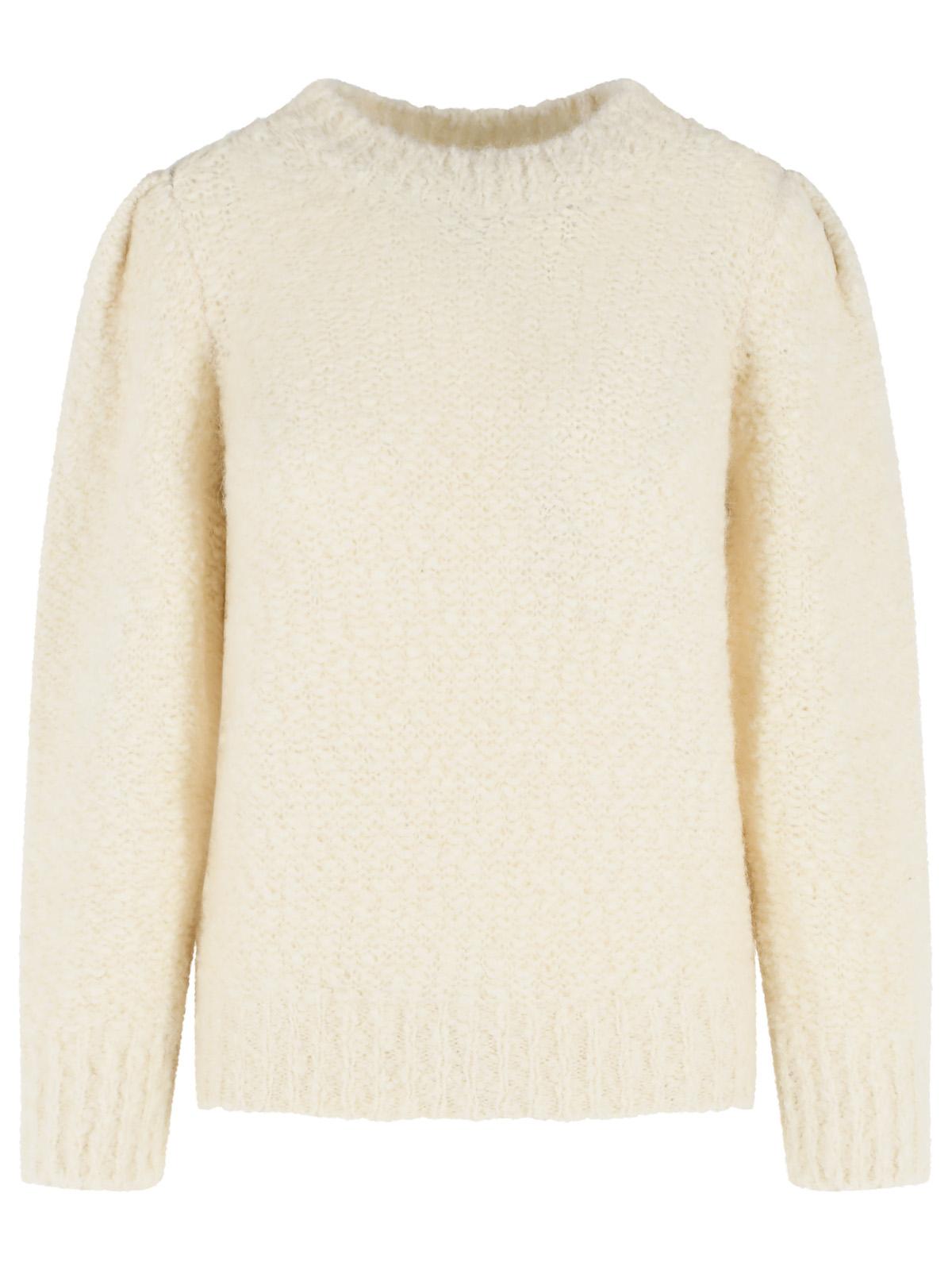 Isabel Marant 'Emma' Ivory Virgin Wool Blend Sweater Women ISABEL MARANT