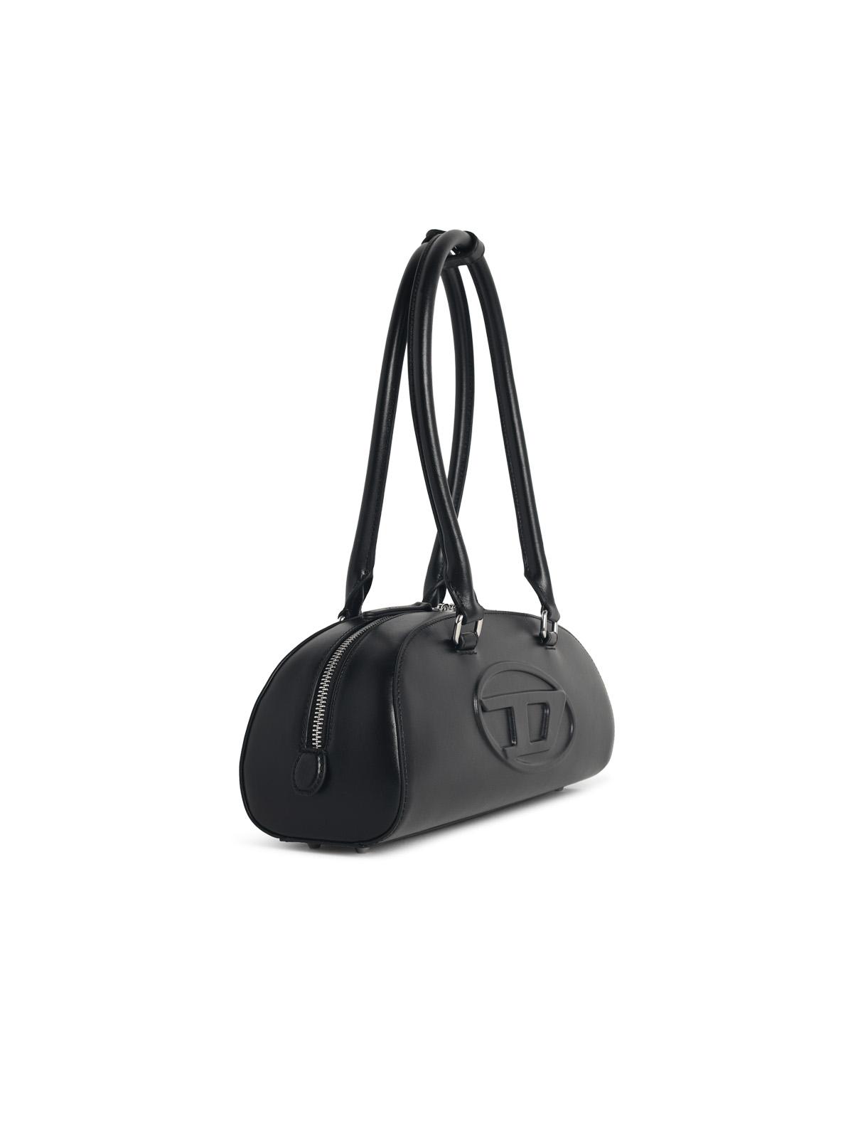 Diesel '1Dr Dome' Black Leather Bag Women DIESEL