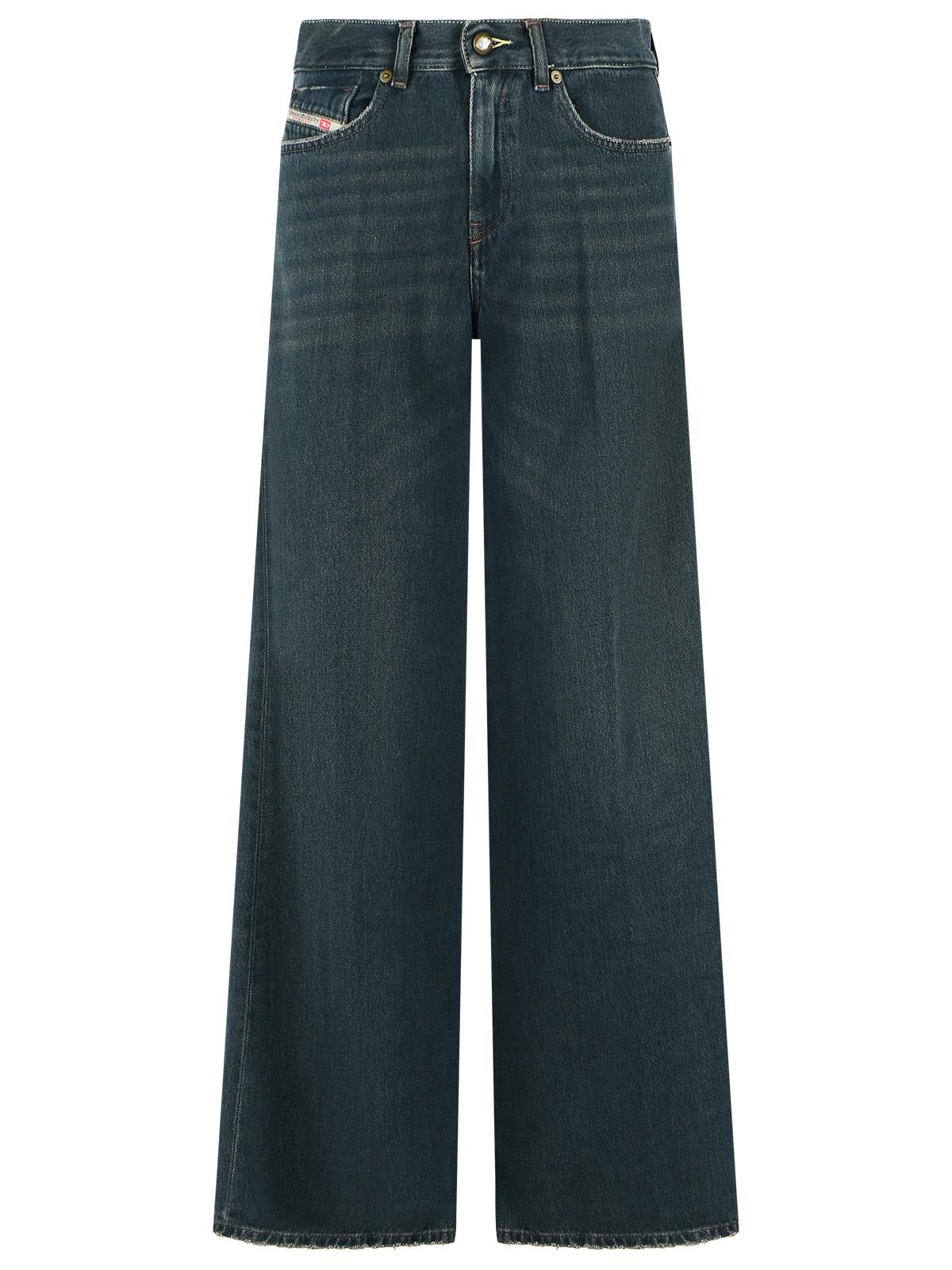 Diesel D-Akemi Jeans In Blue Lyocell Blend Women DIESEL
