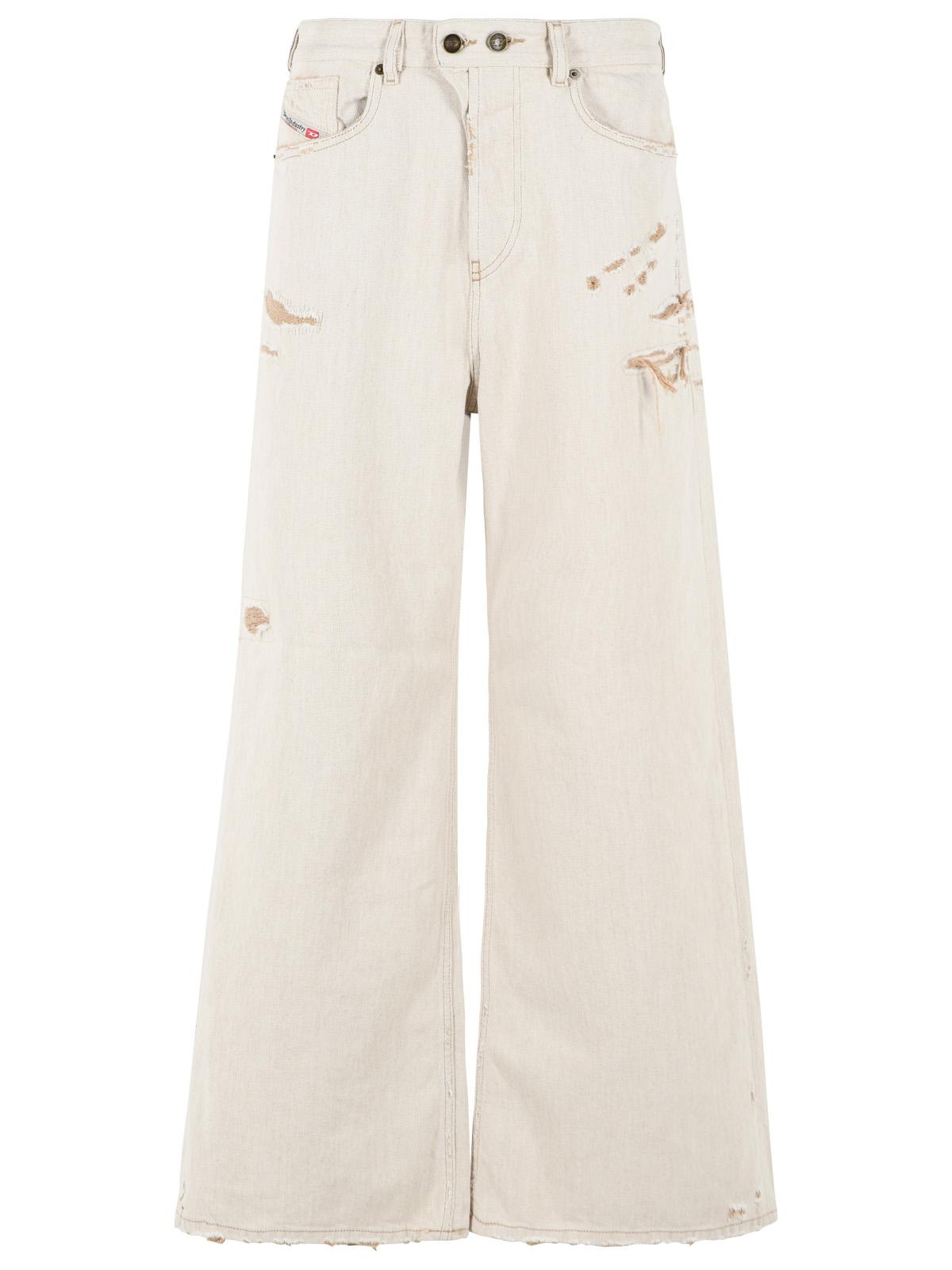 Diesel '1996 D-Sire' Beige Denim Jeans Women DIESEL