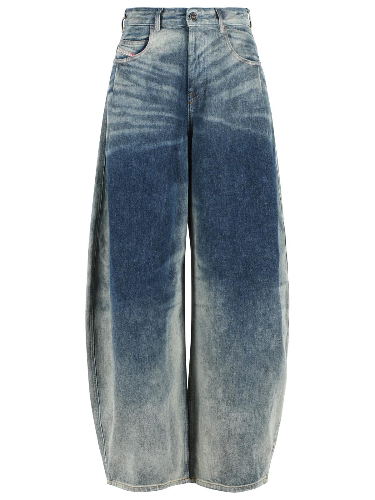 Diesel '1987 D-Khelz' Blue Denim Jeans Women DIESEL
