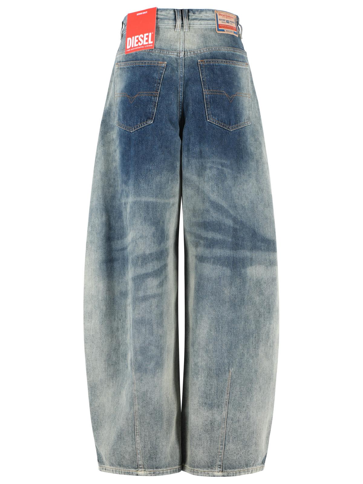 Diesel '1987 D-Khelz' Blue Denim Jeans Women DIESEL
