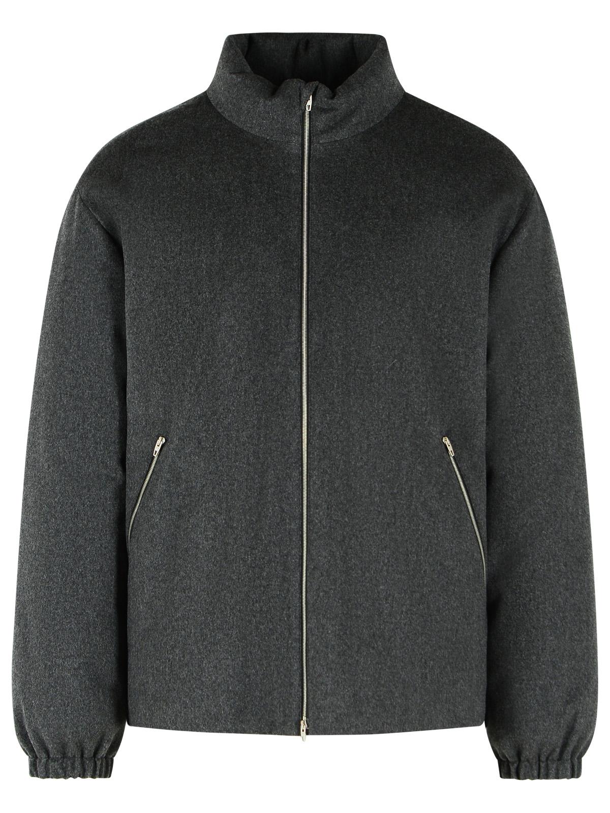 Jil Sander Grey Wool Jacket Men JIL SANDER