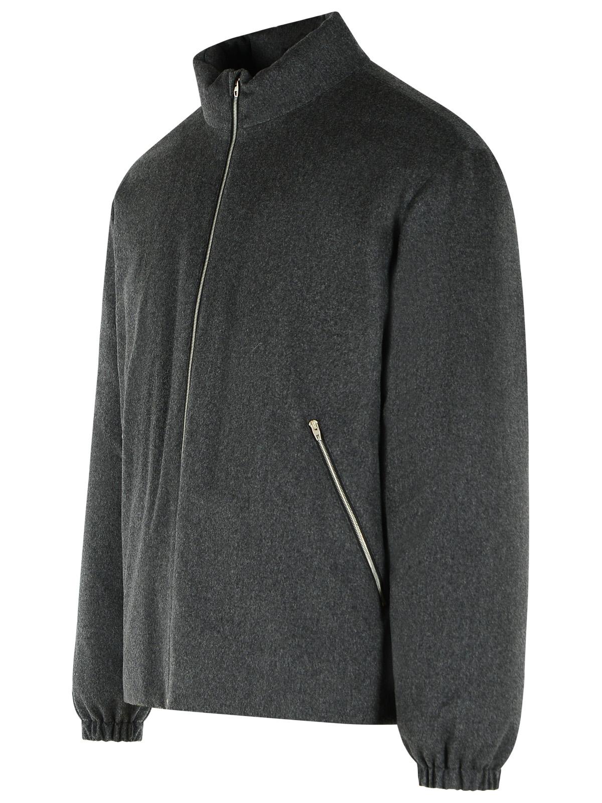 Jil Sander Grey Wool Jacket Men JIL SANDER