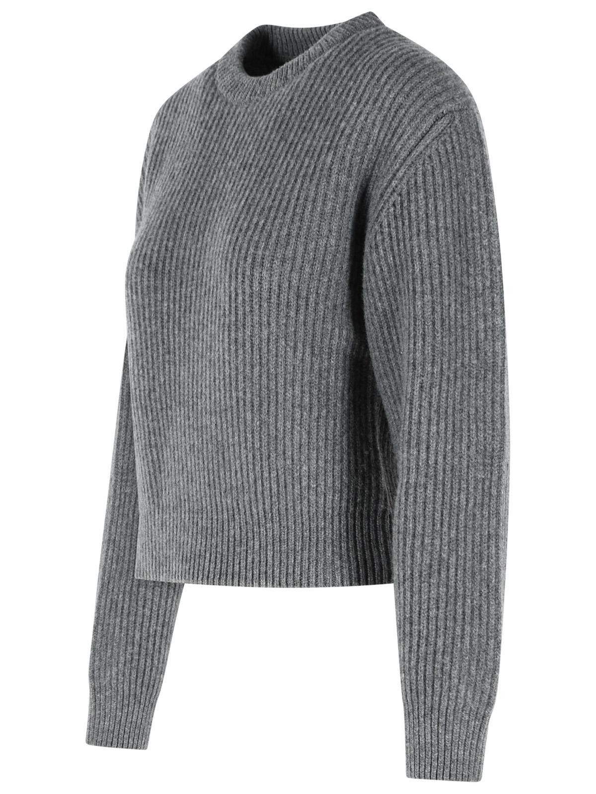 Jil Sander Grey Wool Sweater Women JIL SANDER