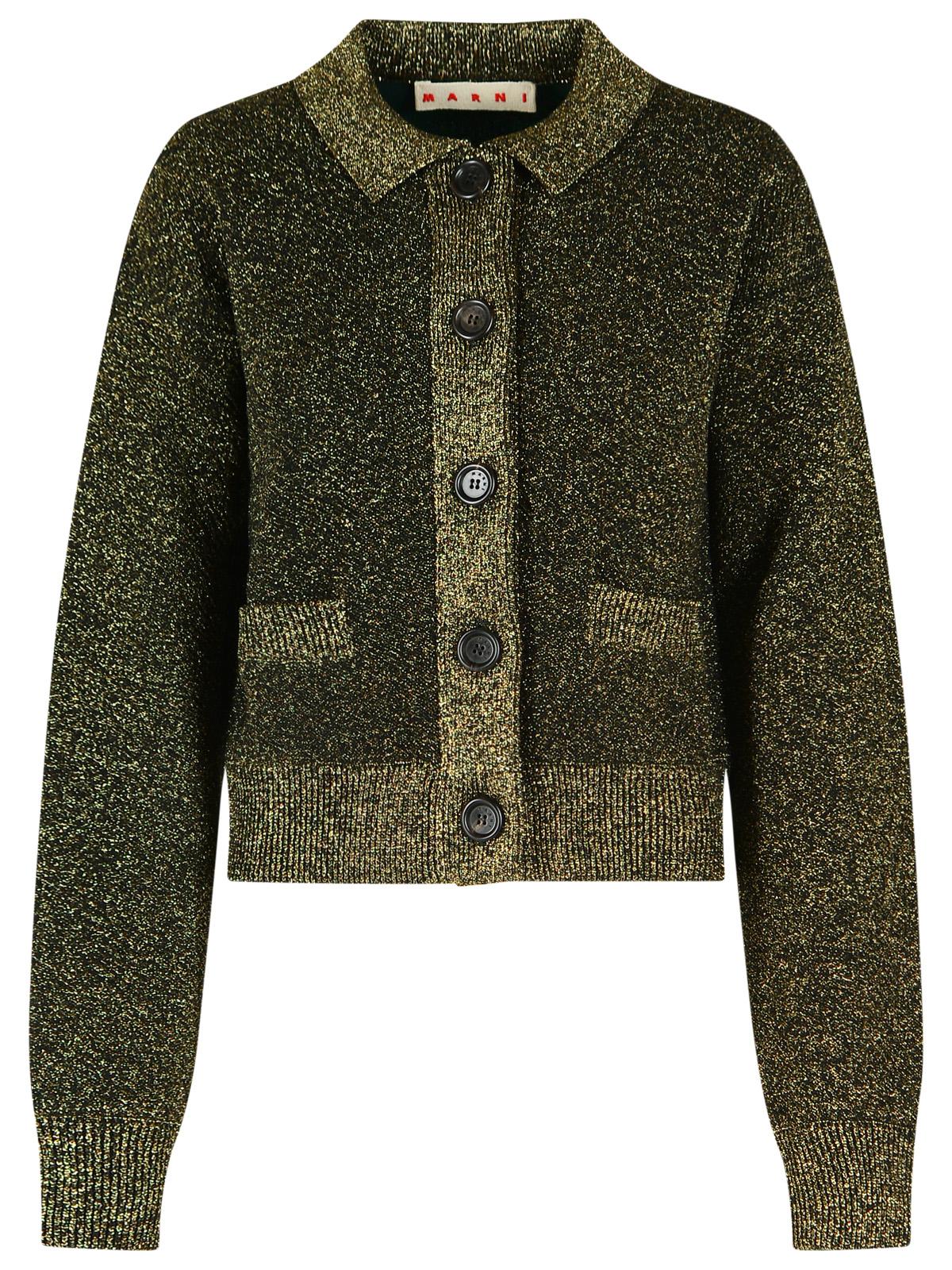 Marni Black Wool Cardigan Women MARNI