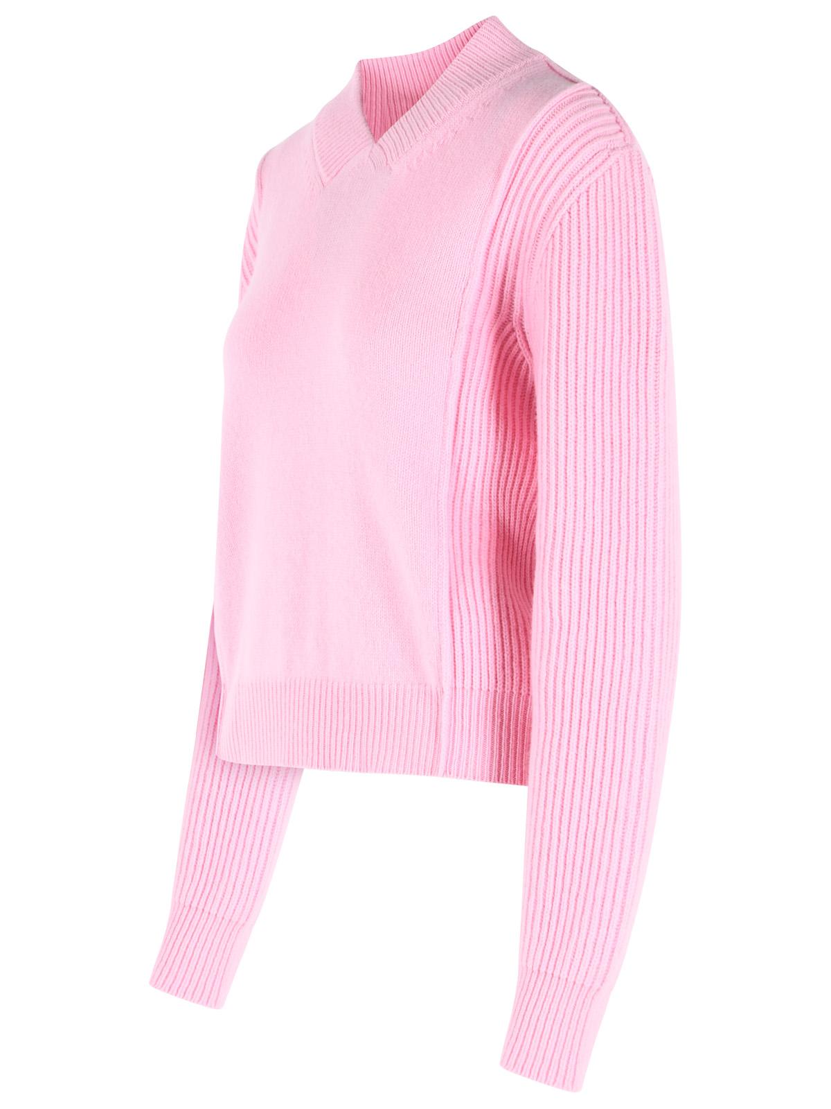 Marni Pink Virgin Wool And Cashmere Sweater Women MARNI