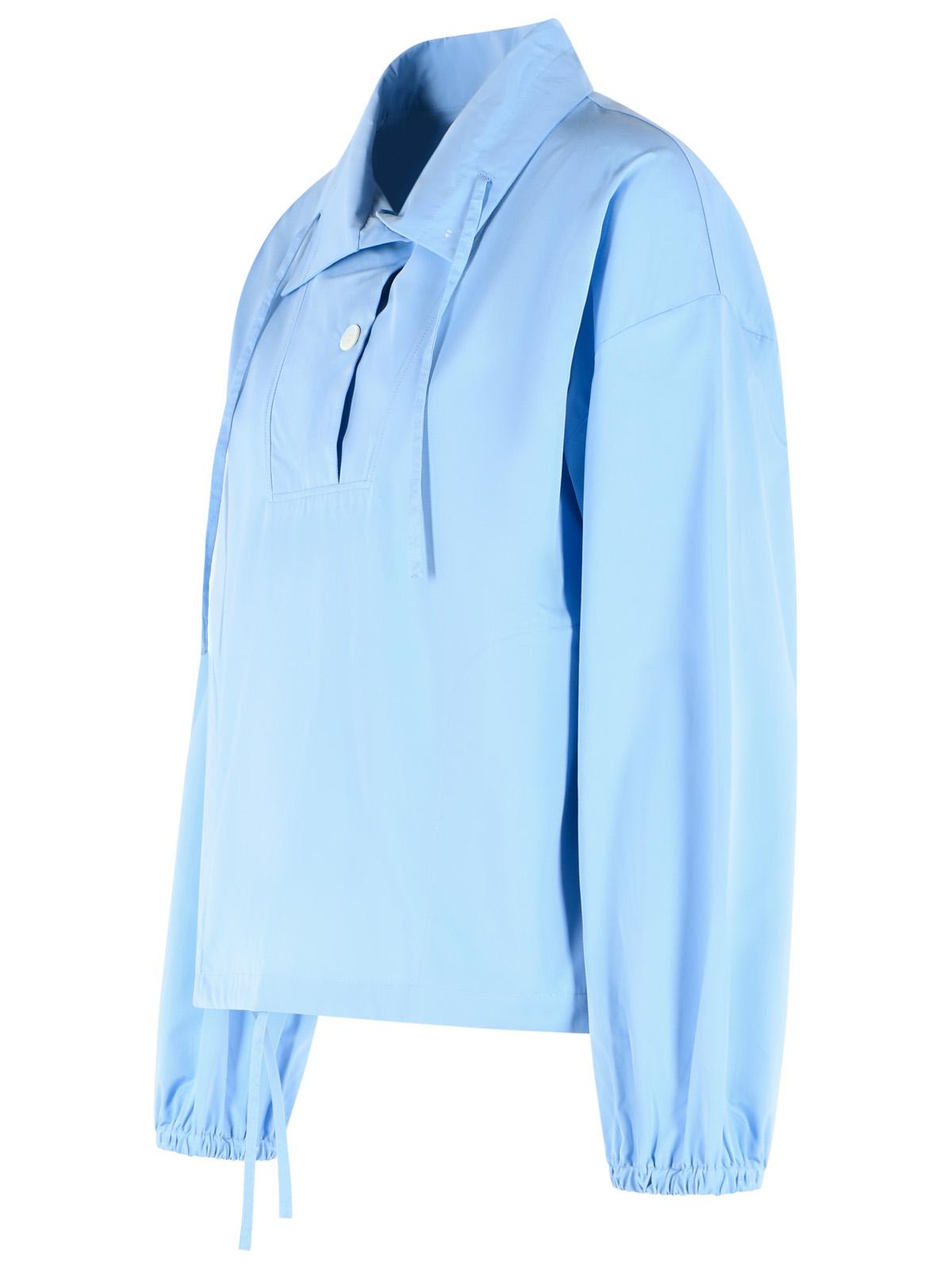 Marni Light Blue Cotton Shirt Women MARNI