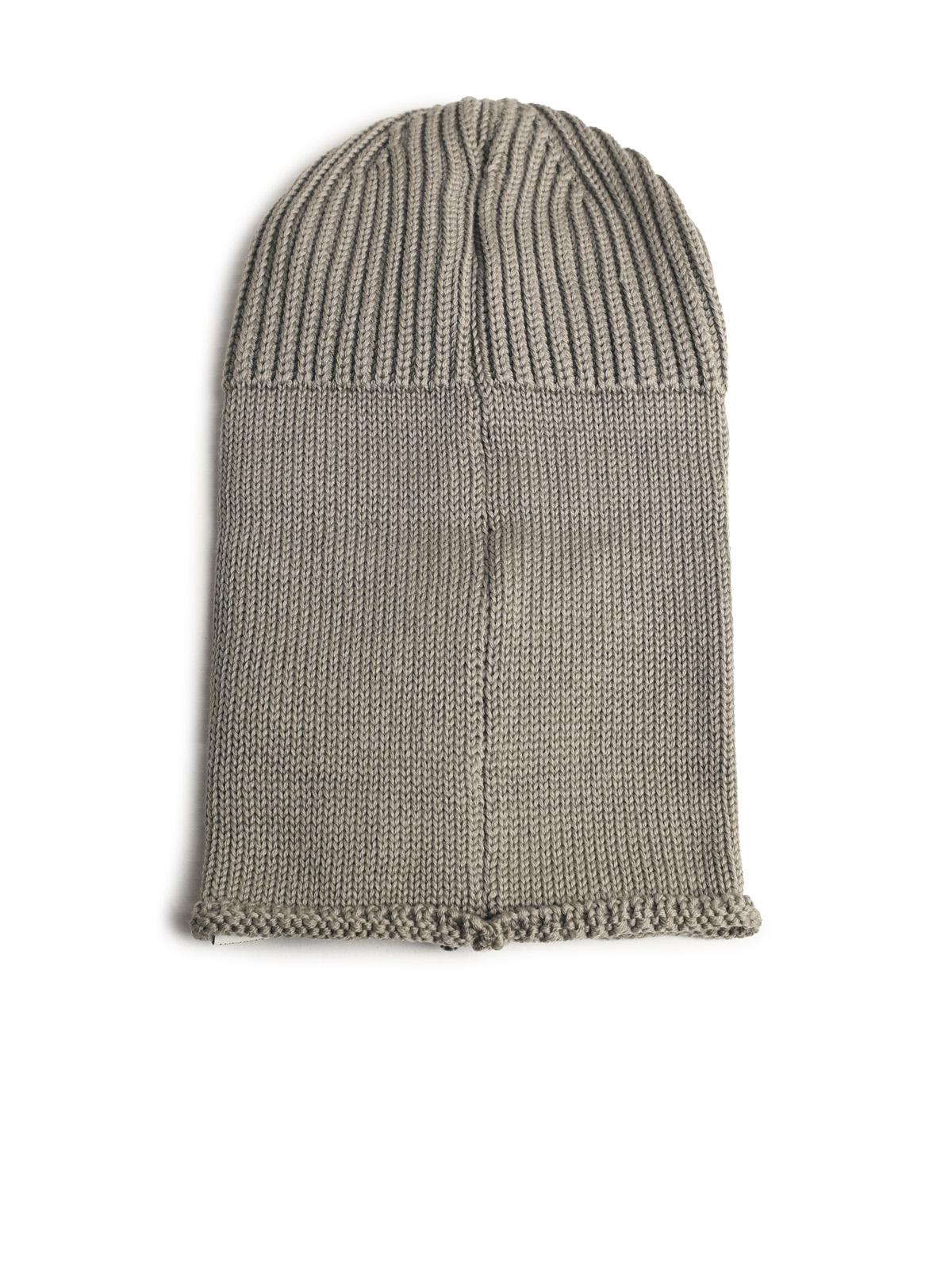 C.P. Company Balacava 'Goggle' In Beige Wool Men C.P. COMPANY