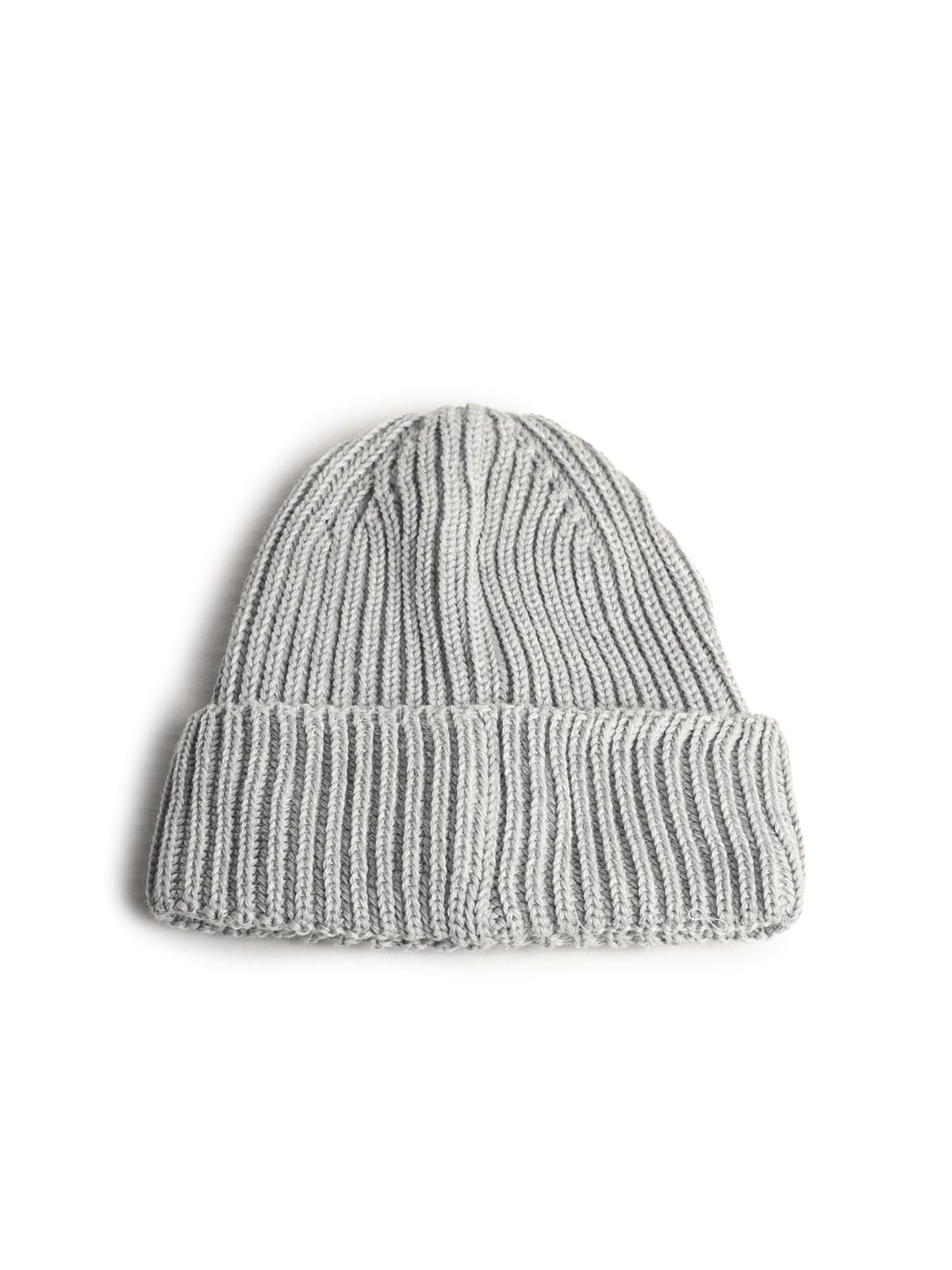 C.P. Company Grey Wool Beanie Men C.P. COMPANY