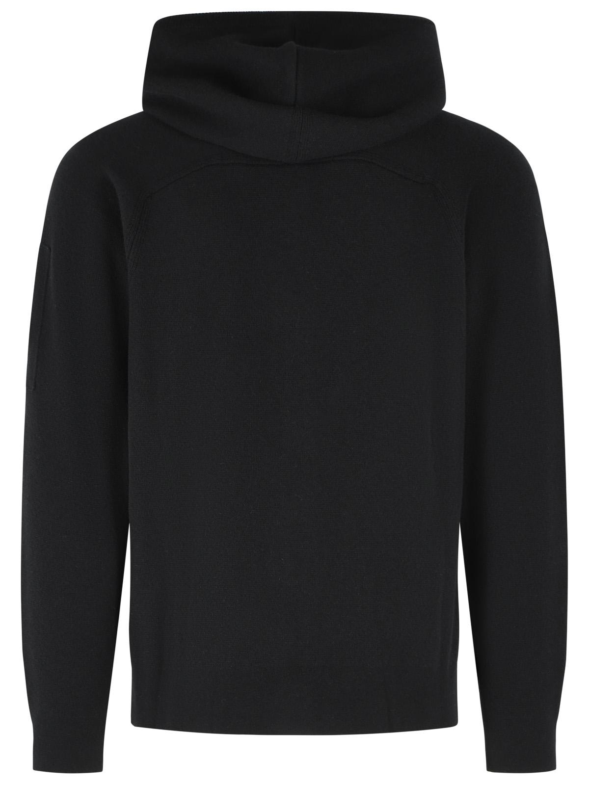 C.P. Company Black Wool Blend Sweater Men C.P. COMPANY