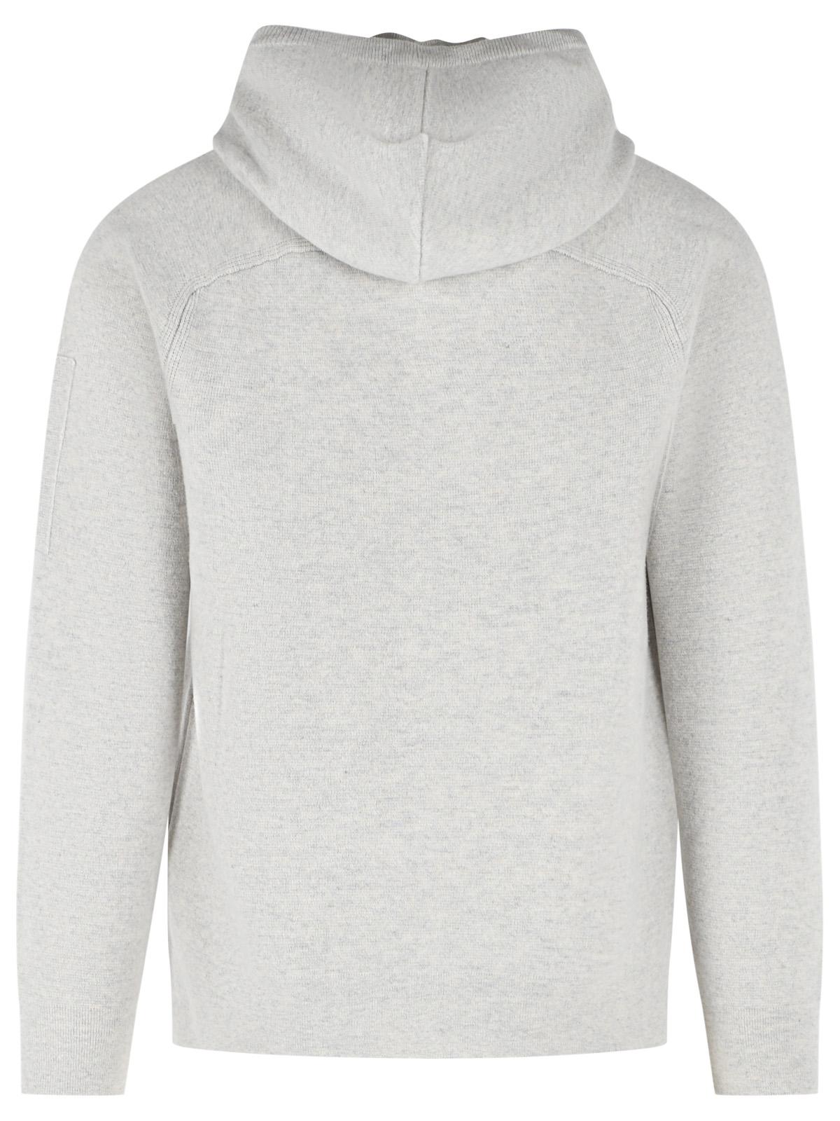 C.P. Company Grey Wool Blend Sweater Men C.P. COMPANY
