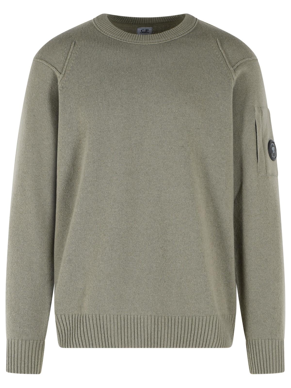 C.P. Company Black Wool Blend Sweater Men C.P. COMPANY