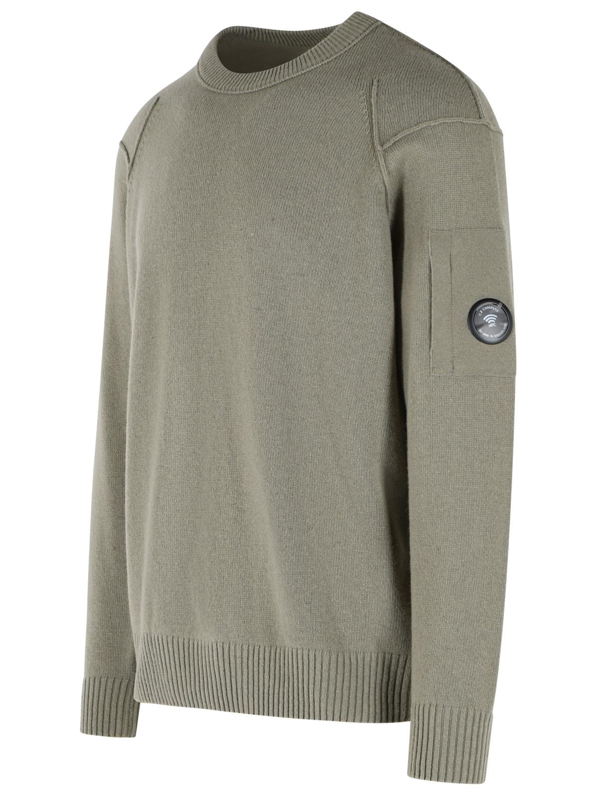 C.P. Company Black Wool Blend Sweater Men C.P. COMPANY