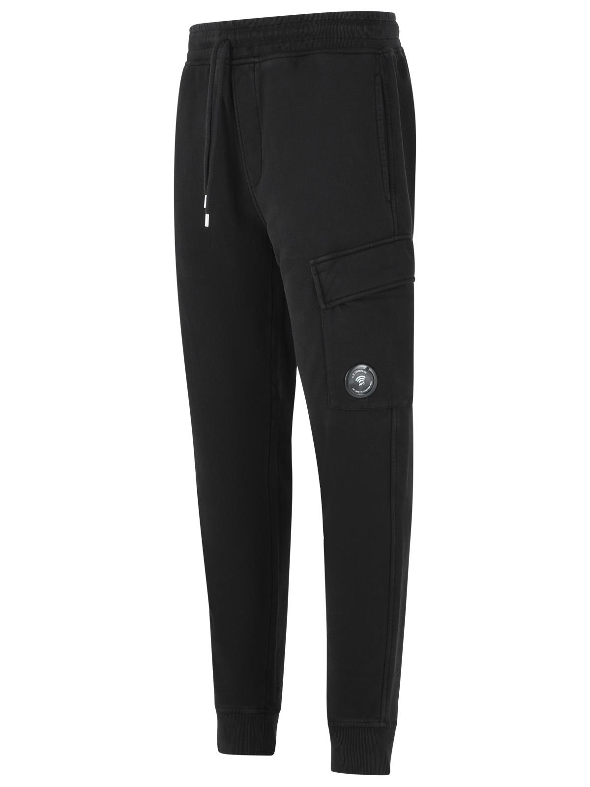 C.P. Company Cargo 'Jogger' Black Cotton Pants Men C.P. COMPANY