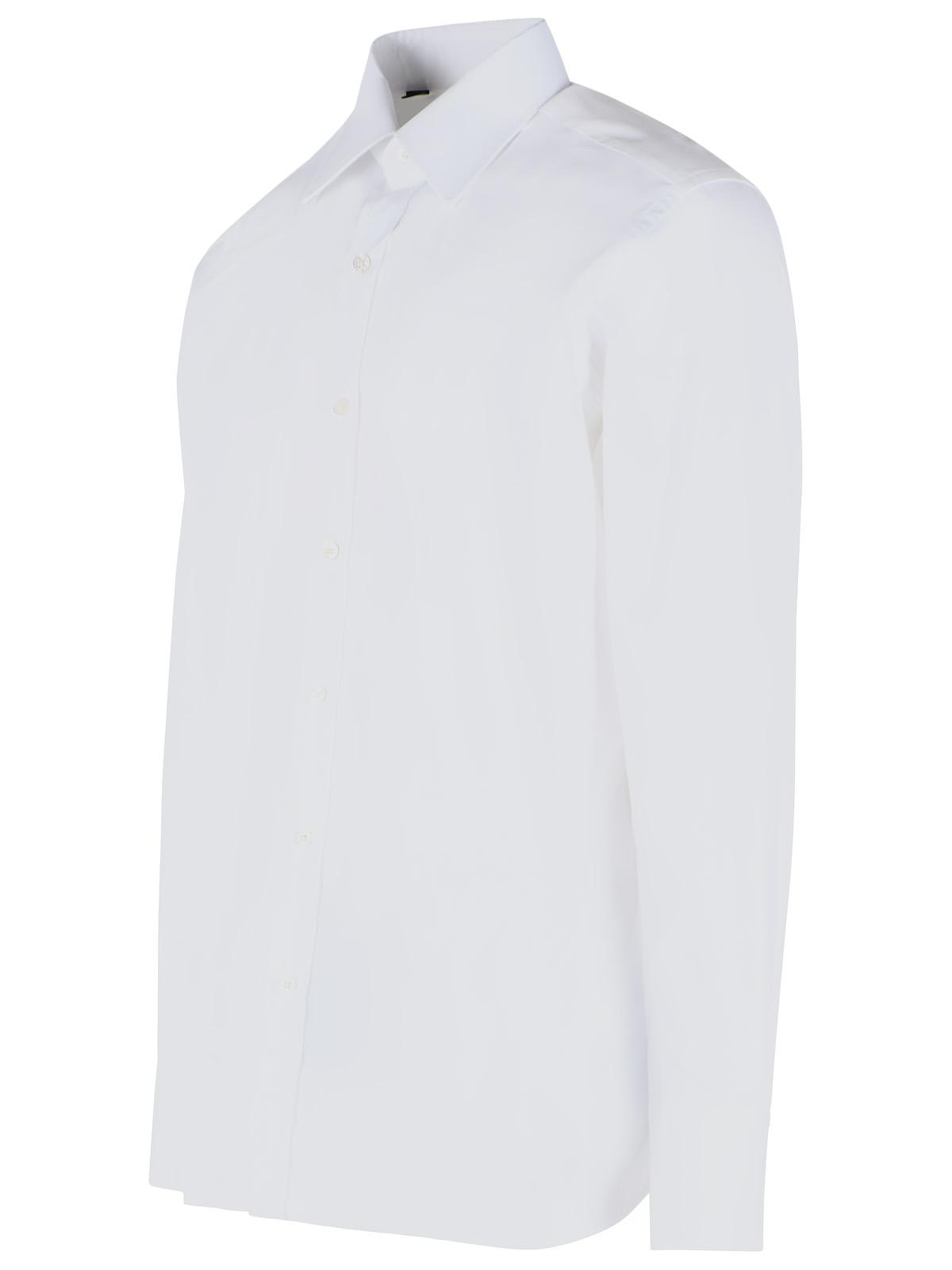 Tom Ford White Cotton Shirt Men TOM FORD