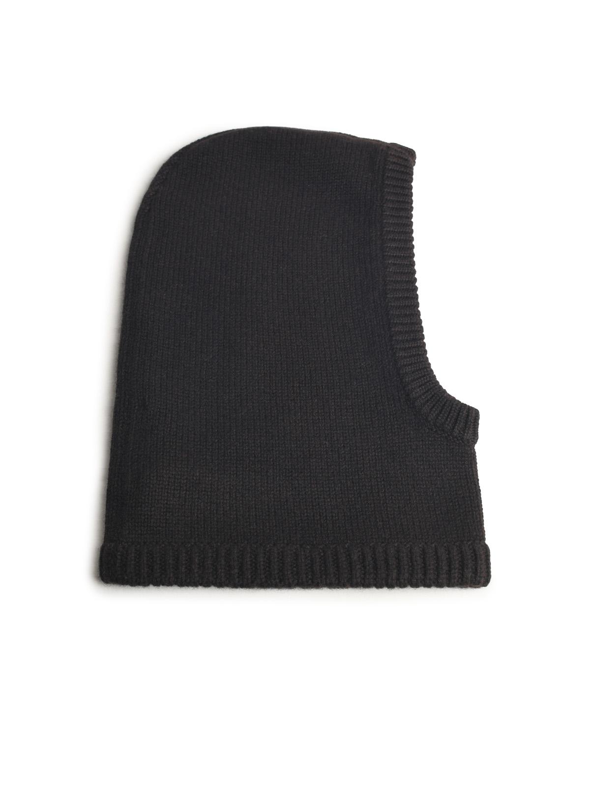 Lisa Yang Balacava 'Astri' In Dark Brown Cashmere Women