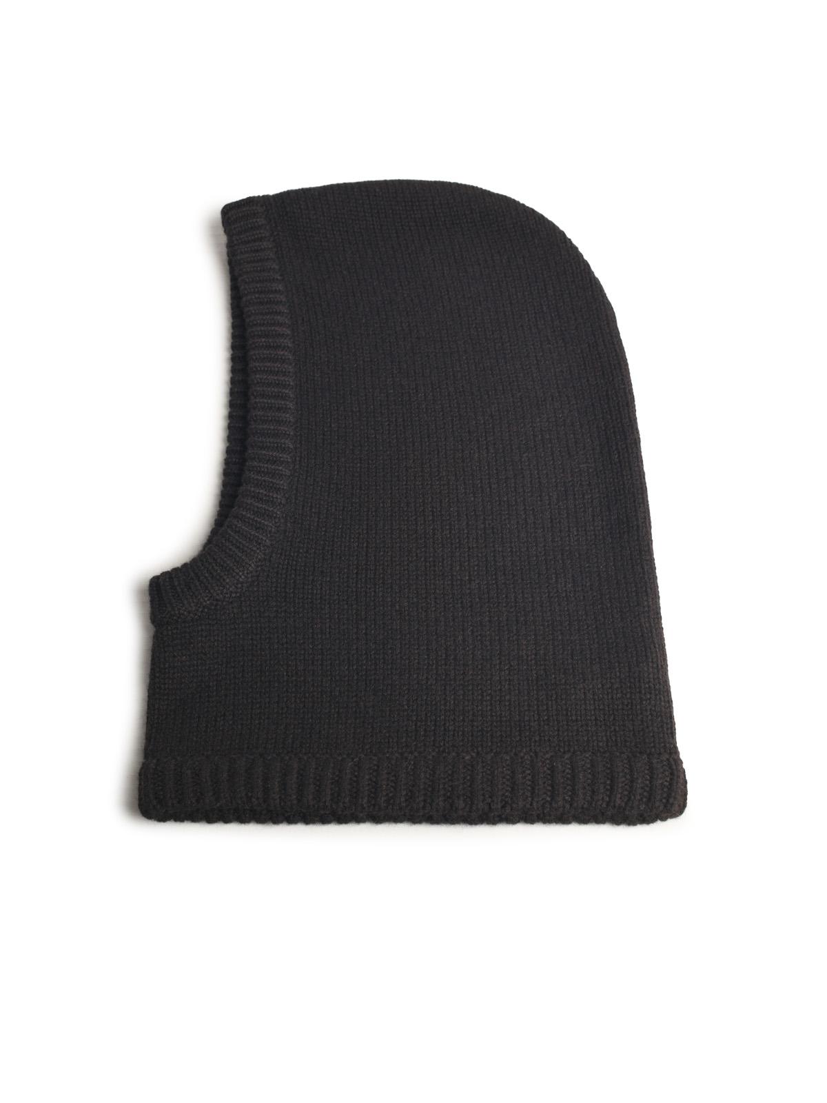Lisa Yang Balacava 'Astri' In Dark Brown Cashmere Women