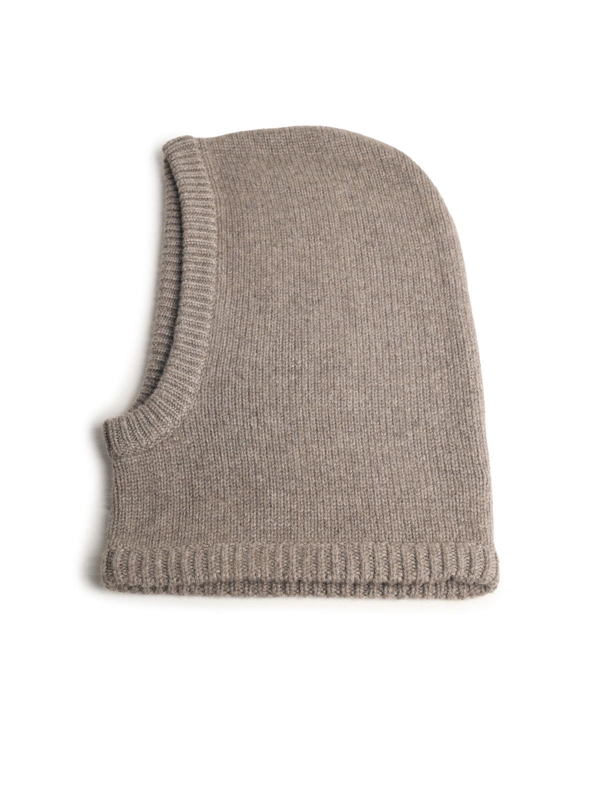 Lisa Yang Balacava 'Astri' In Beige Truffle Cashmere Women LISA YANG