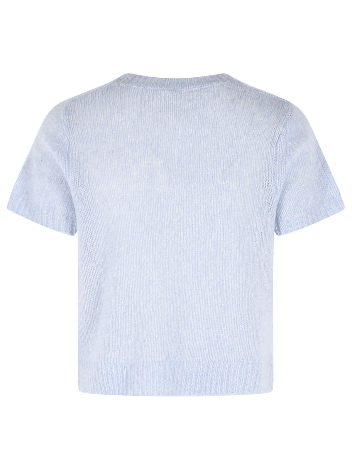 Lisa Yang 'Siona' Sweater In Cashmere And Light Blue Silk Women LISA YANG
