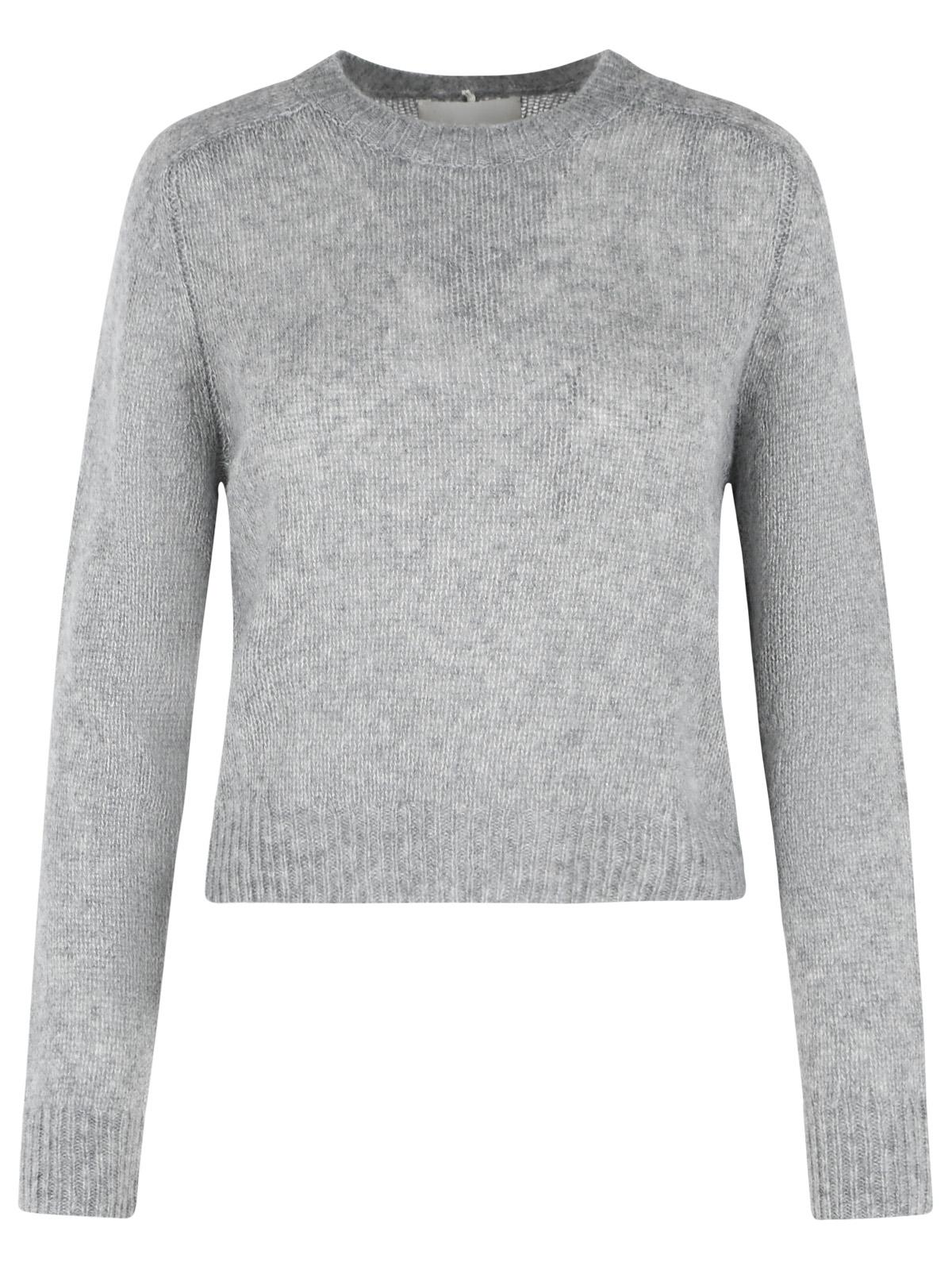 Lisa Yang 'Solene' Grey Cotton And Cashmere Sweater Women LISA YANG