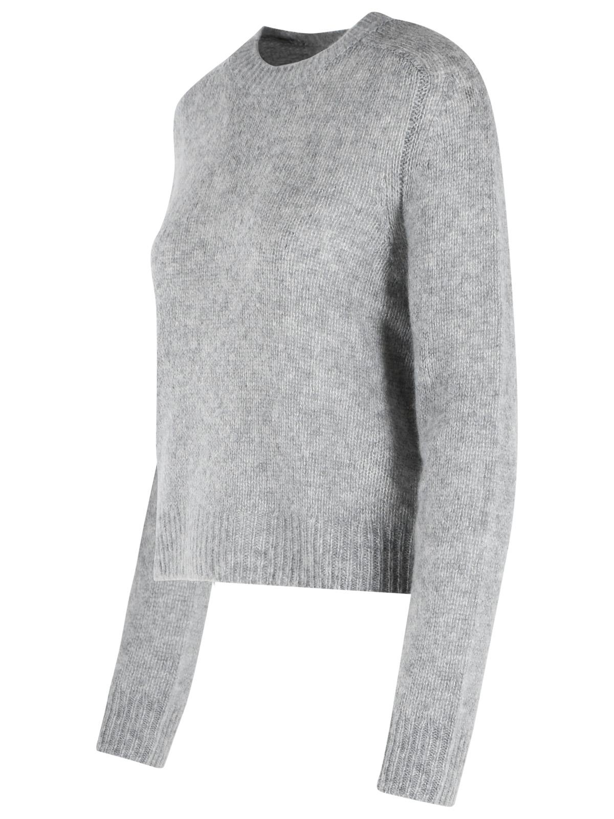 Lisa Yang 'Solene' Grey Cotton And Cashmere Sweater Women LISA YANG