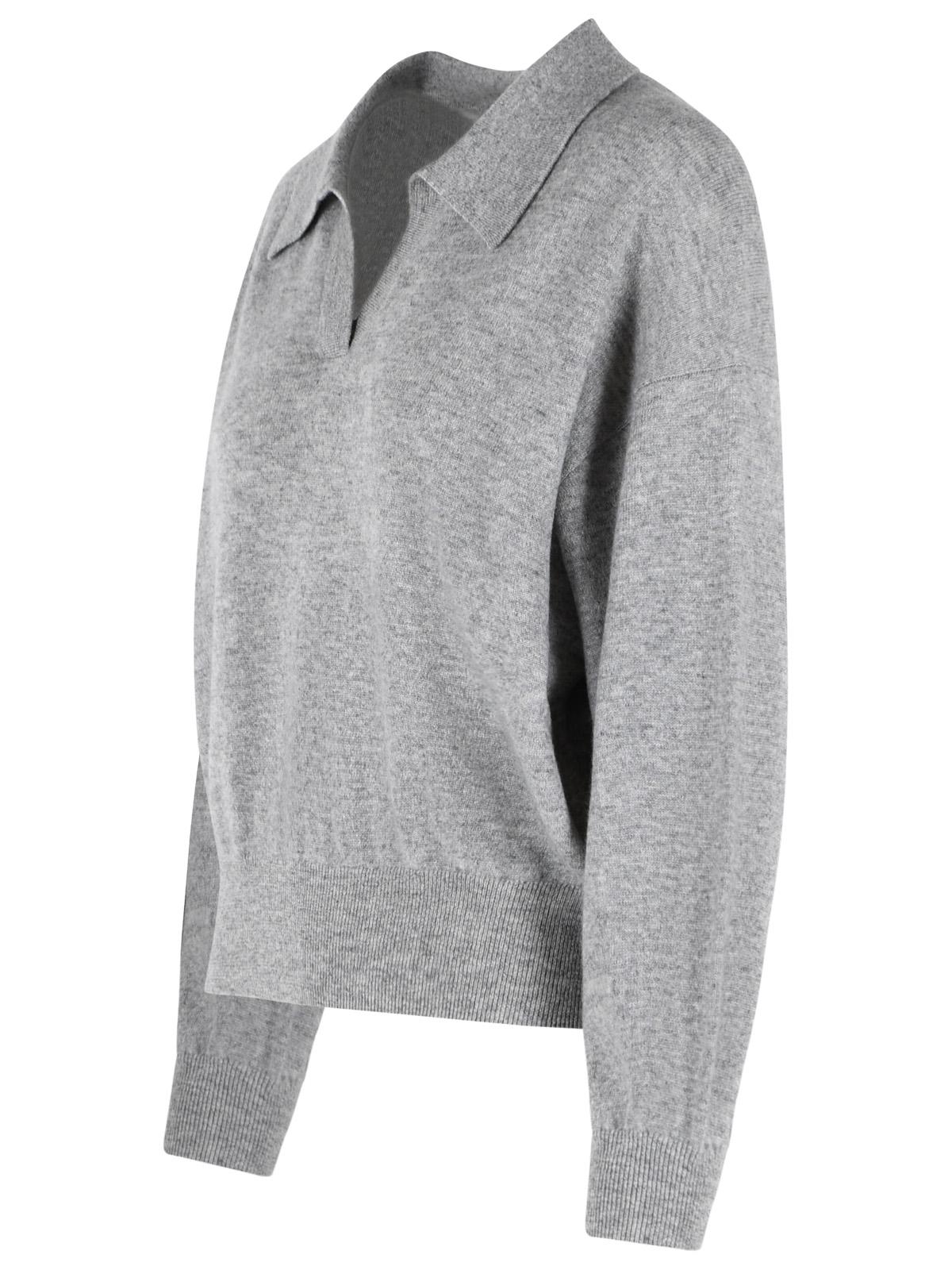 Lisa Yang 'Katriel' Grey Cashmere Sweater Women LISA YANG