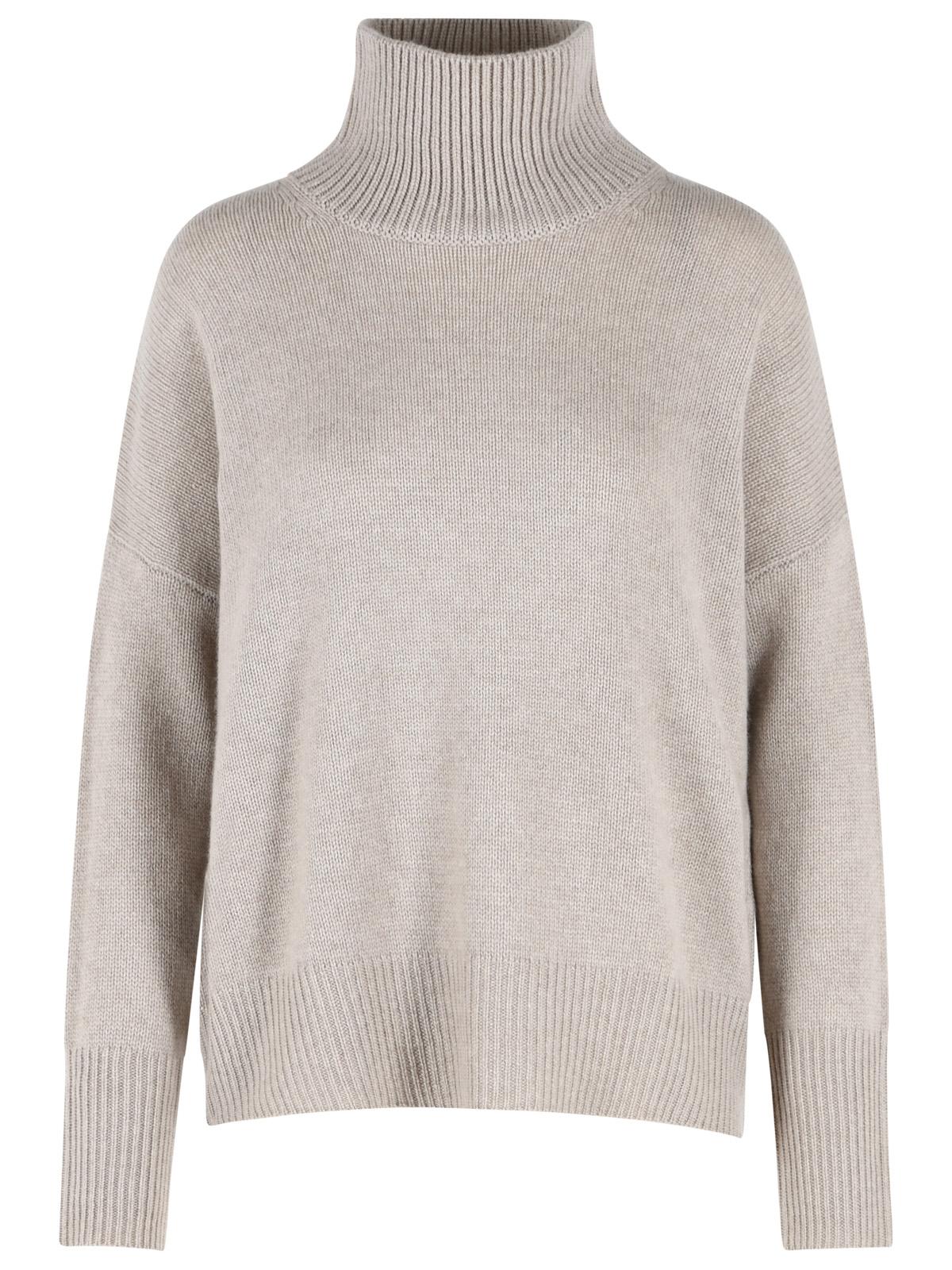 Lisa Yang 'Heidi' Beige Cashmere Turtleneck Sweater Women LISA YANG