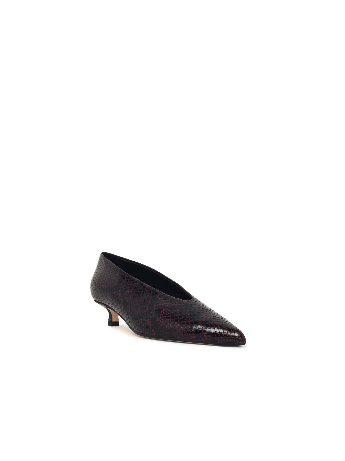 Aeyde Clara' Burgundy Leather Pumps Women AEYDE