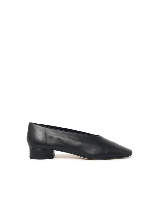 Aeyde 'Delia' Black Nappa Ballet Flats Women AEYDE