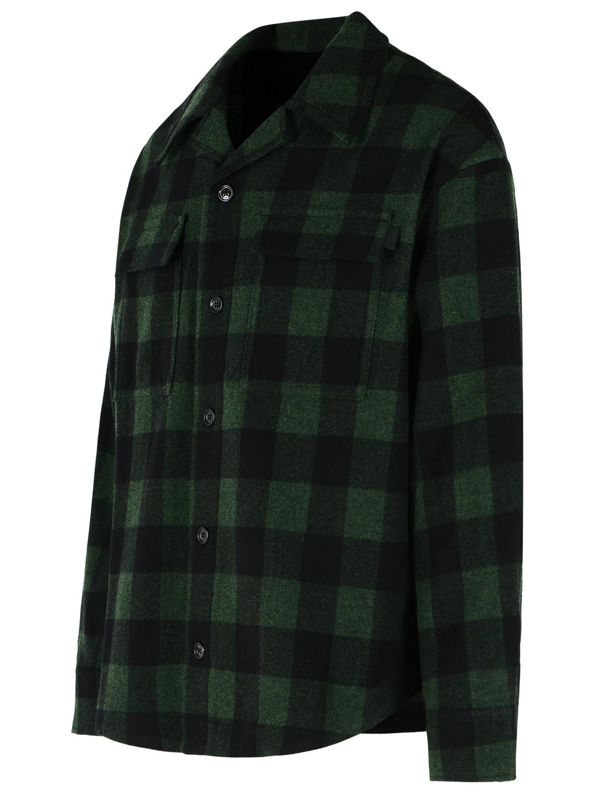 Ami Paris Red Check Wool Overshirt Men AMI PARIS