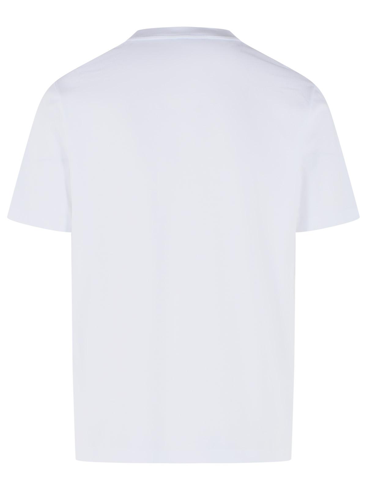 Ami Paris White Cotton T-Shirt Men AMI PARIS