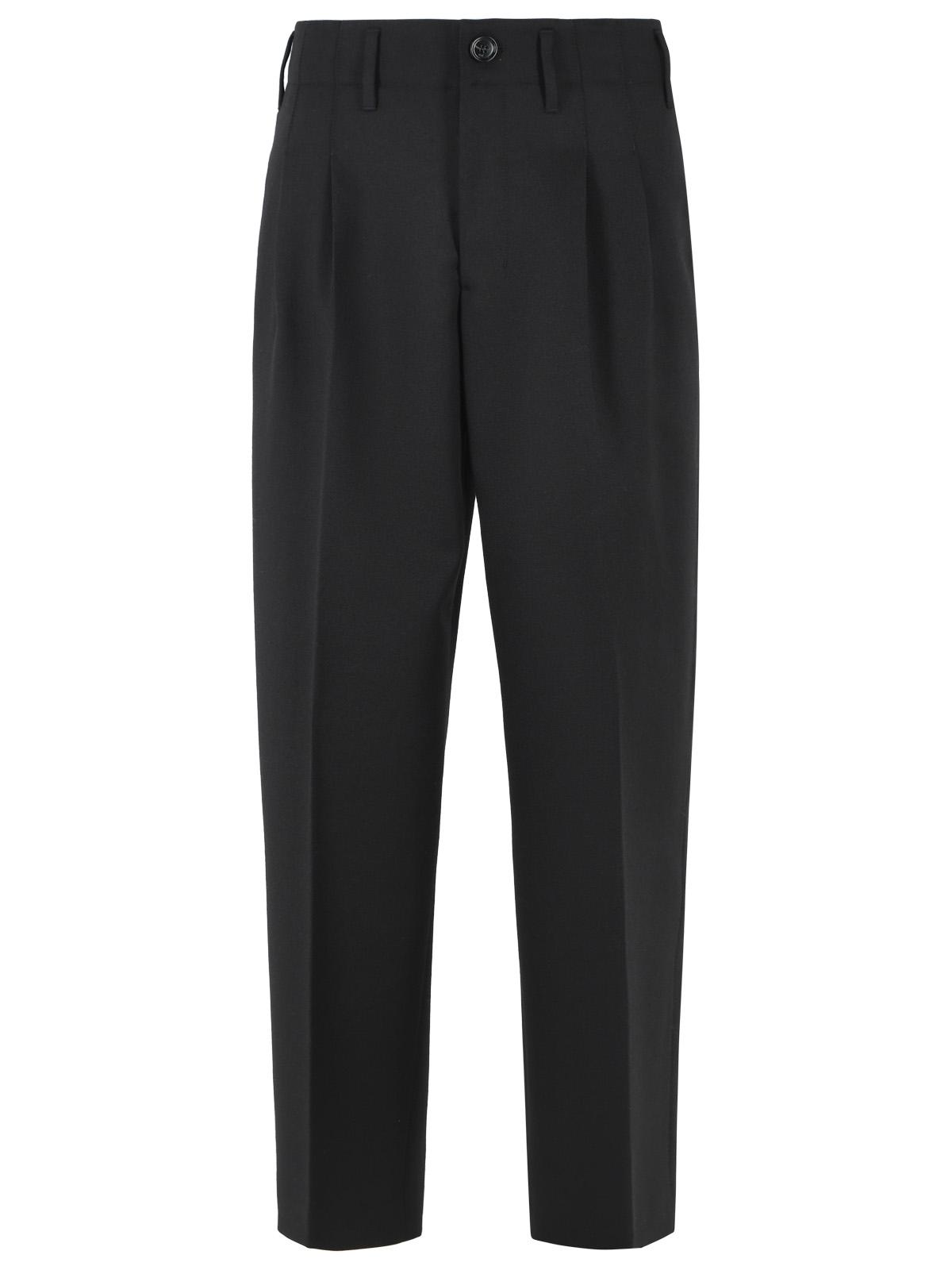Ami Paris 'Zuit' Black Virgin Wool Pants Men AMI PARIS