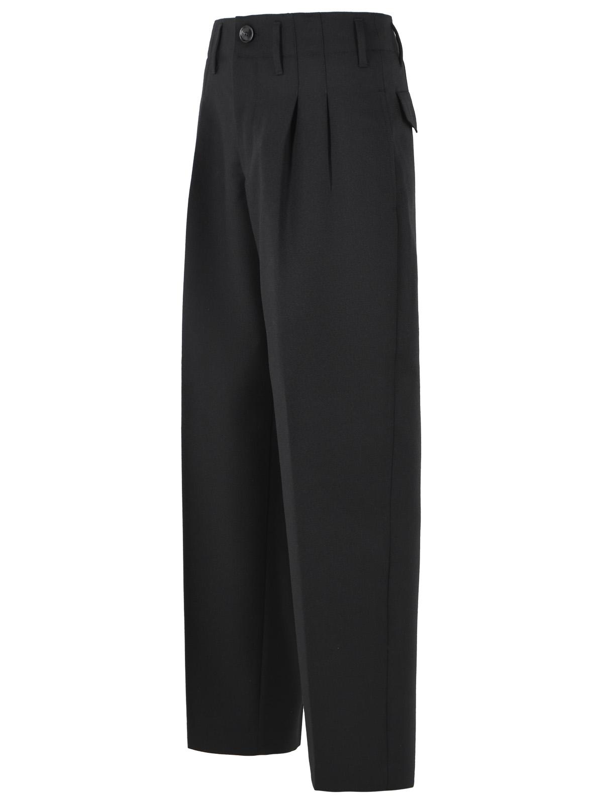 Ami Paris 'Zuit' Black Virgin Wool Pants Men AMI PARIS