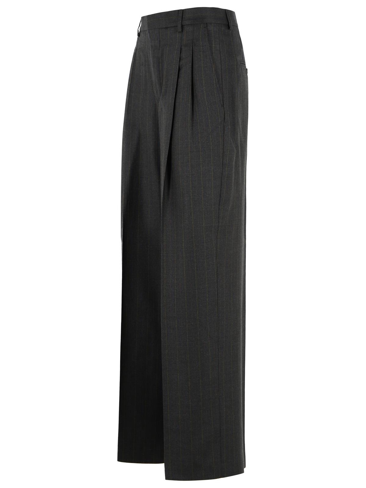 Ami Paris Black Virgin Wool Trousers Women AMI PARIS