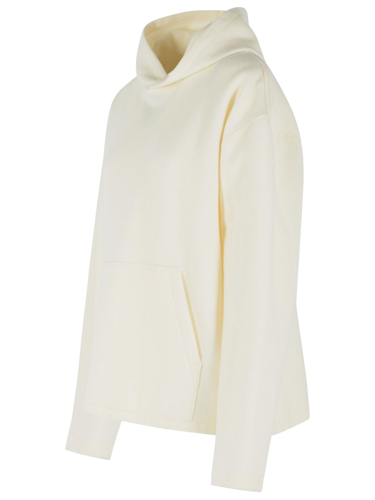 Rier Ivory Wool Sweatshirt Women RIER