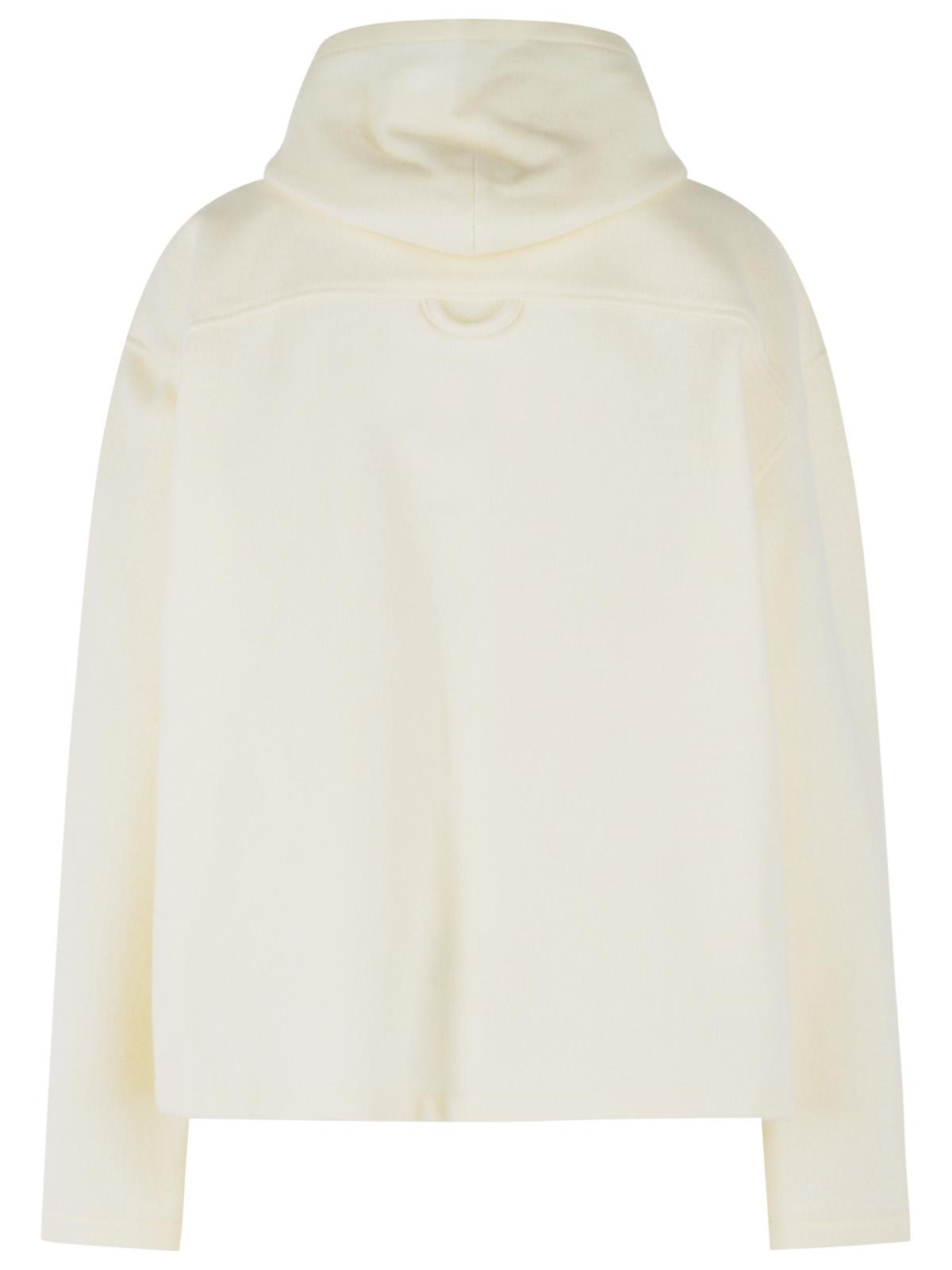 Rier Ivory Wool Sweatshirt Women RIER