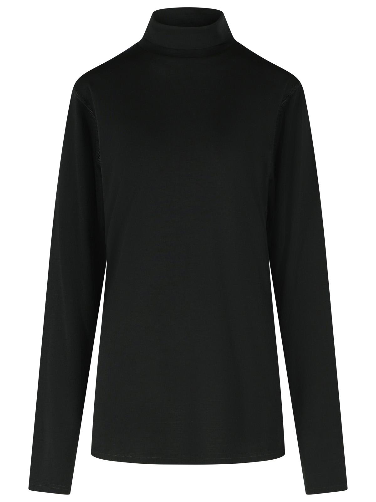 Rier 'Polar' Black Virgin Wool Sweater Women RIER