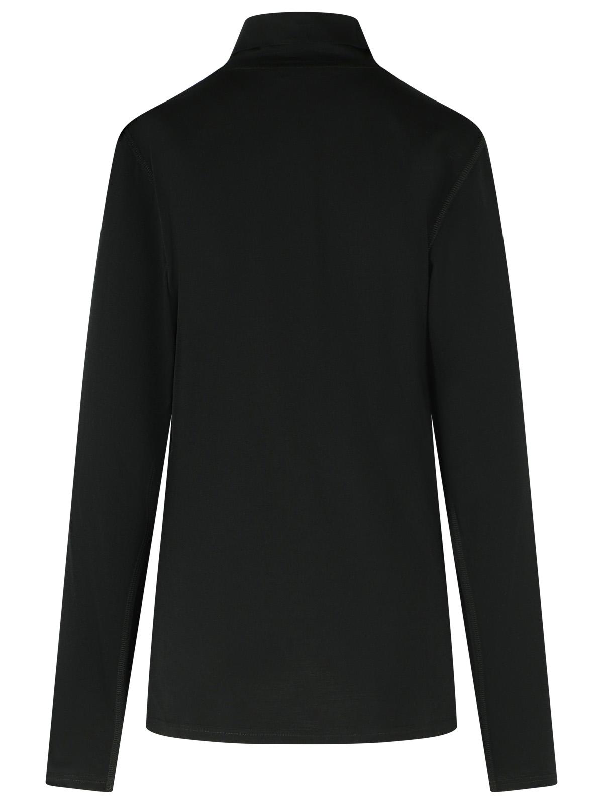 Rier 'Polar' Black Virgin Wool Sweater Women RIER