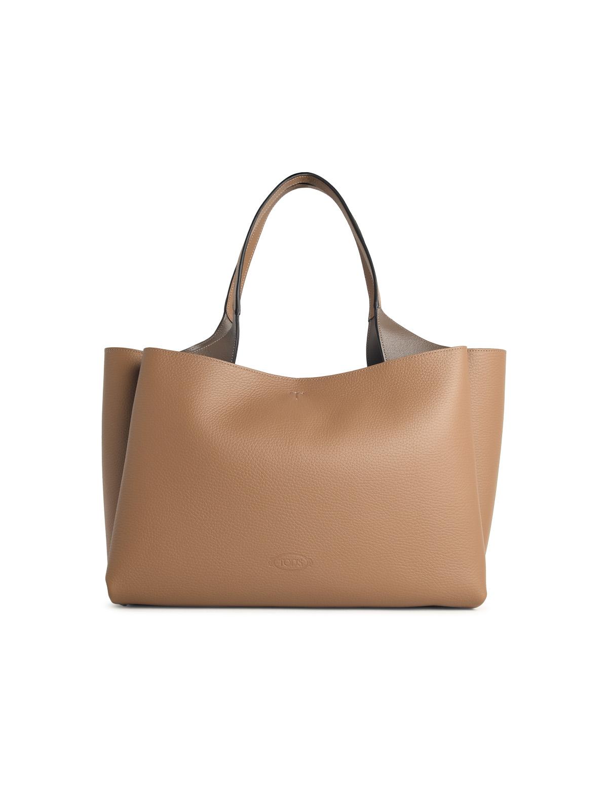 Tod's 'Tod's' Medium Brown Leather Bag Women TOD'S