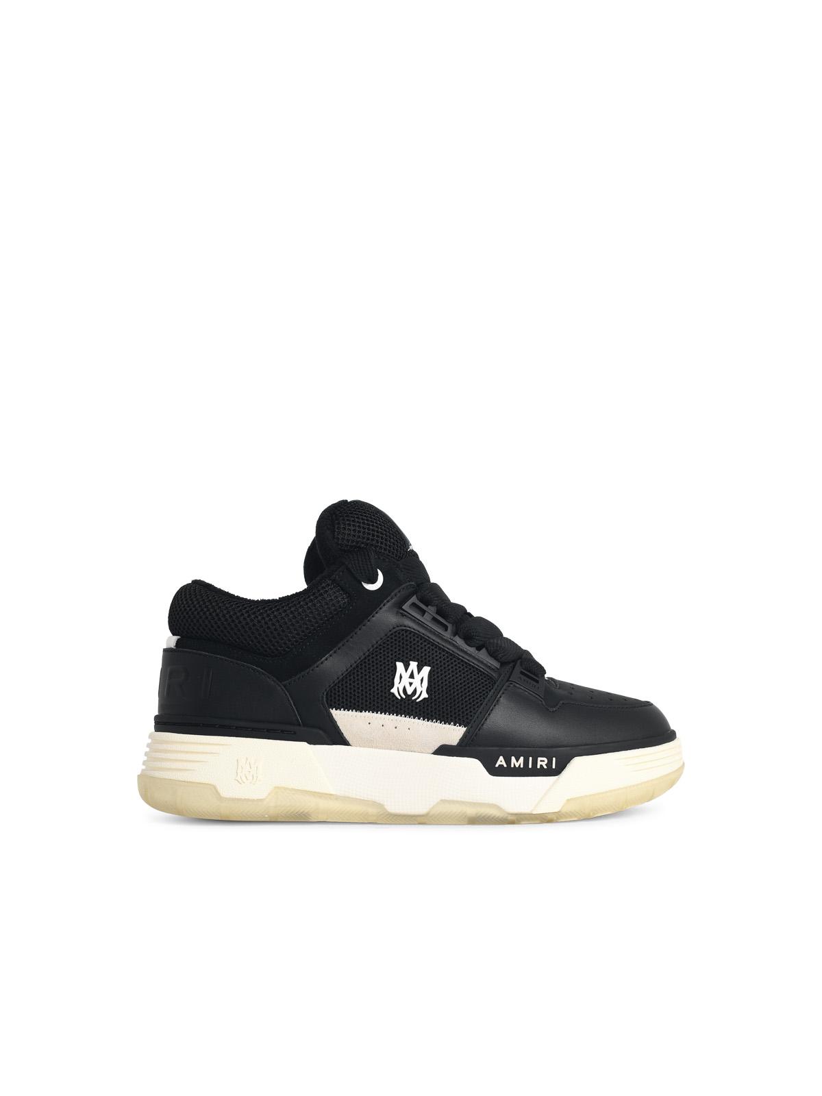 Amiri 'Ma-1' Black Leather Blend Sneakers Men AMIRI