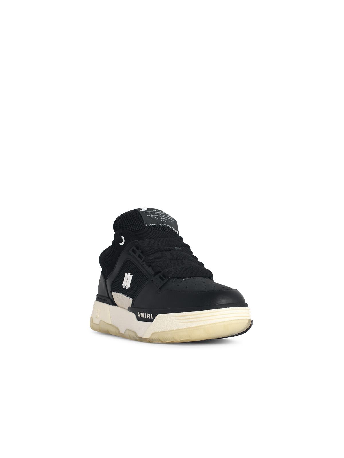 Amiri 'Ma-1' Black Leather Blend Sneakers Men AMIRI