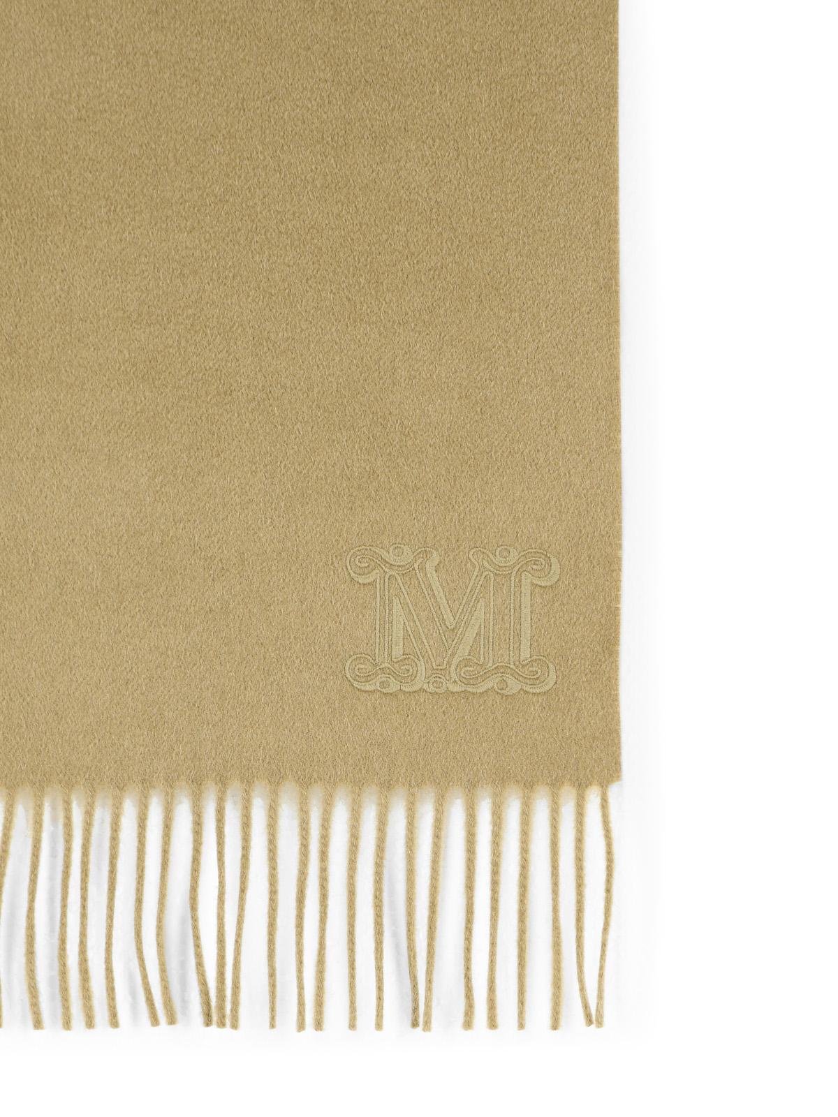 Max Mara 'Wsdalia' Green Cashmere Stole Women MAX MARA