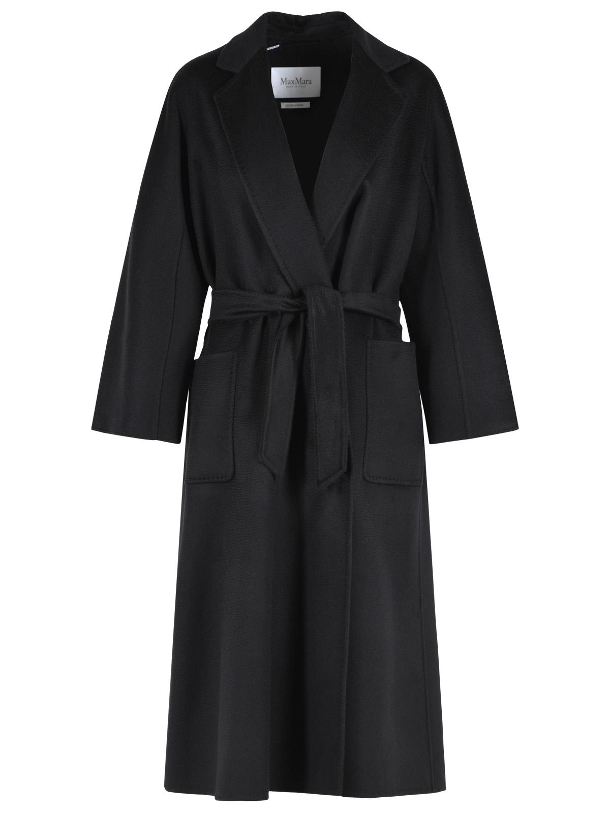 Max Mara 'Icon Ludmilla' Black Cashmere Coat Women MAX MARA