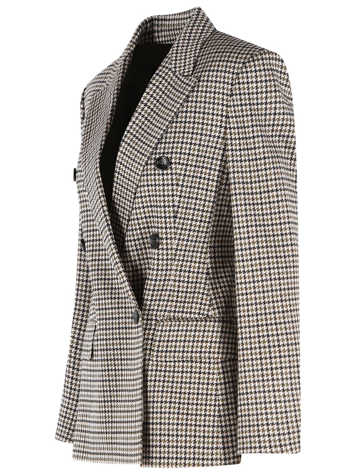Max Mara 'Eccelso' Blazer In Viscose And Black Virgin Wool Women MAX MARA