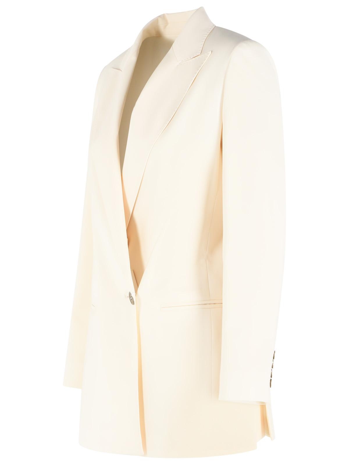 Max Mara 'Bikini' Ivory White Virgin Wool Blazer Women MAX MARA