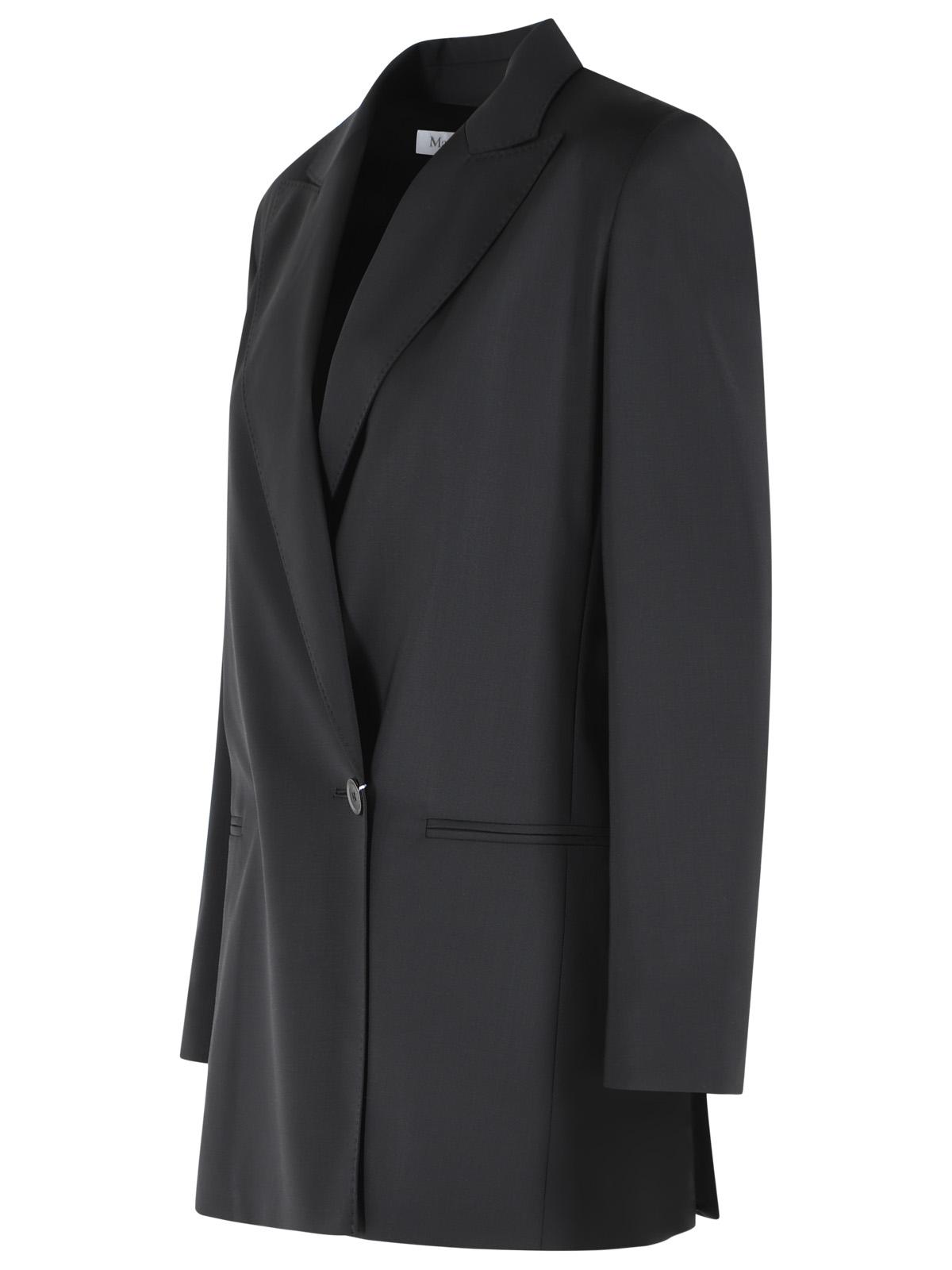 Max Mara 'Bikini' Black Virgin Wool Blazer Women MAX MARA
