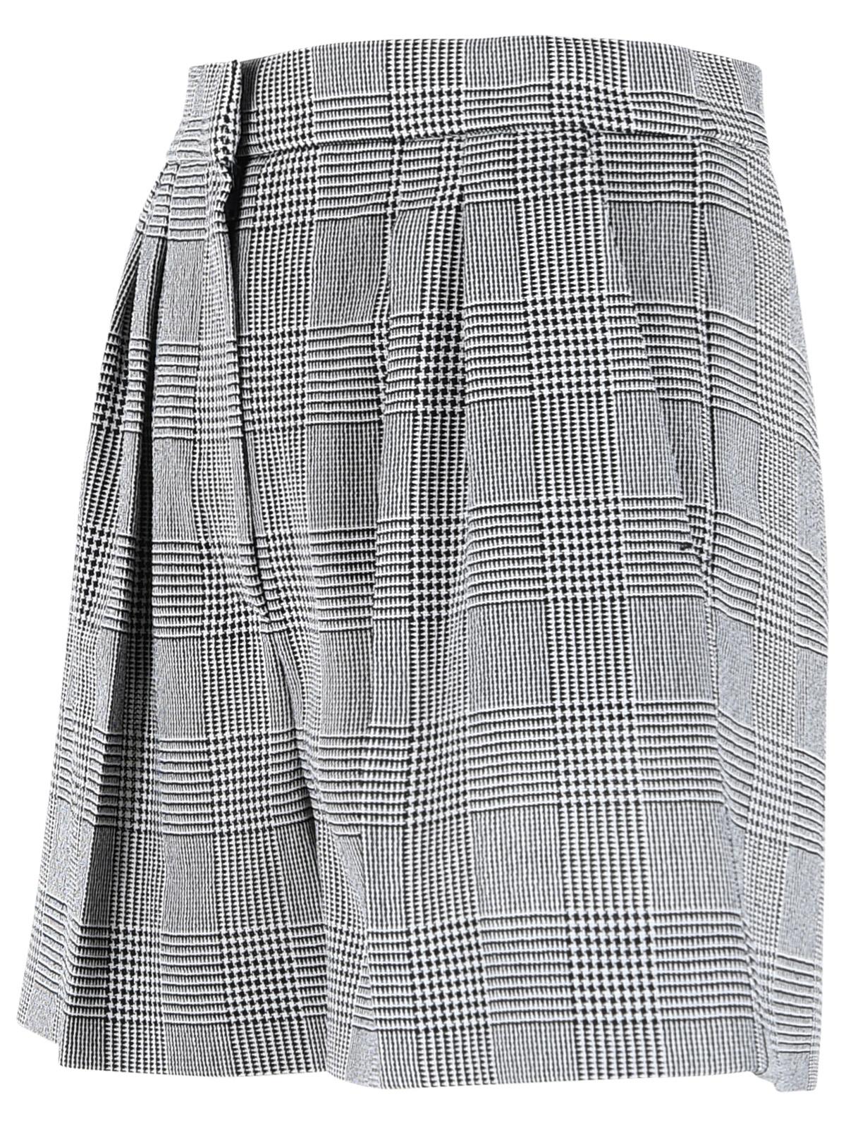 Max Mara 'Agoraio' Shorts In Blue And White Virgin Wool Women MAX MARA
